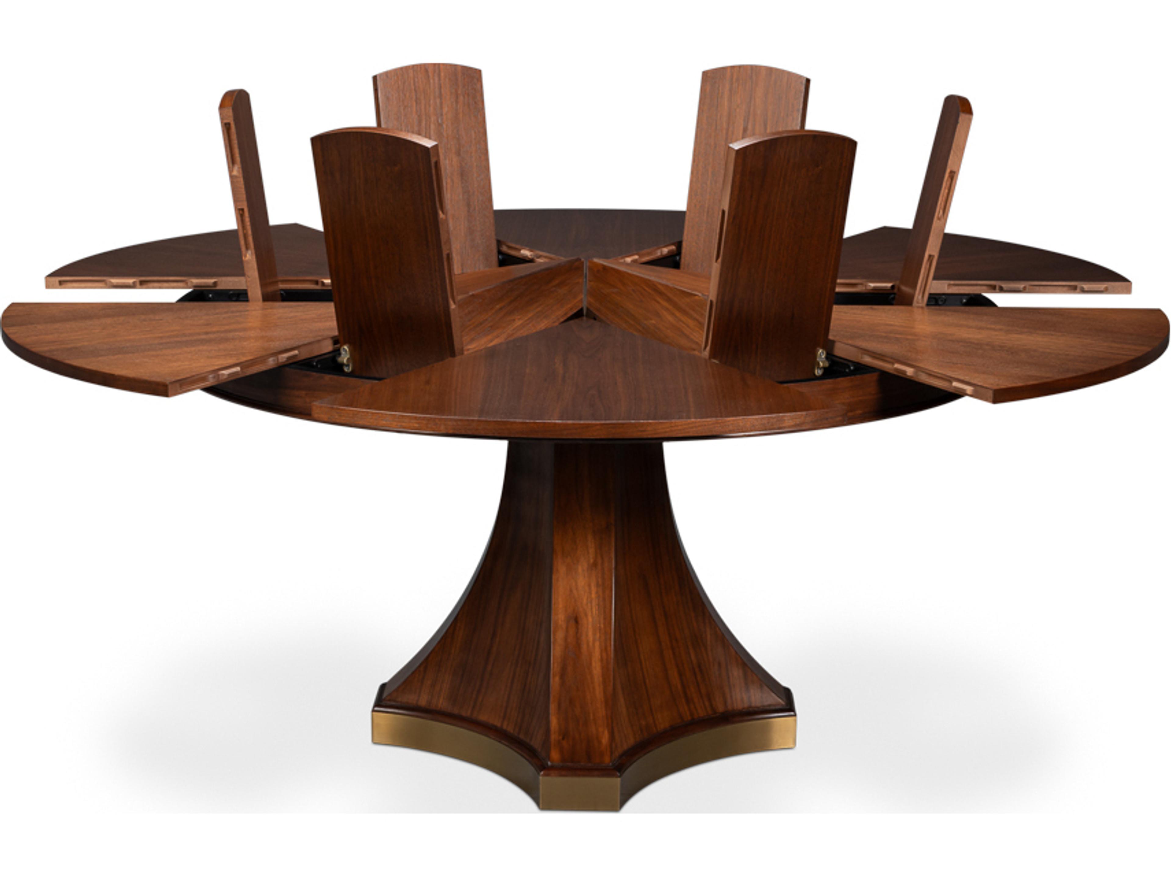 Sarreid Ltd Chelsea Round Wood Dining Table