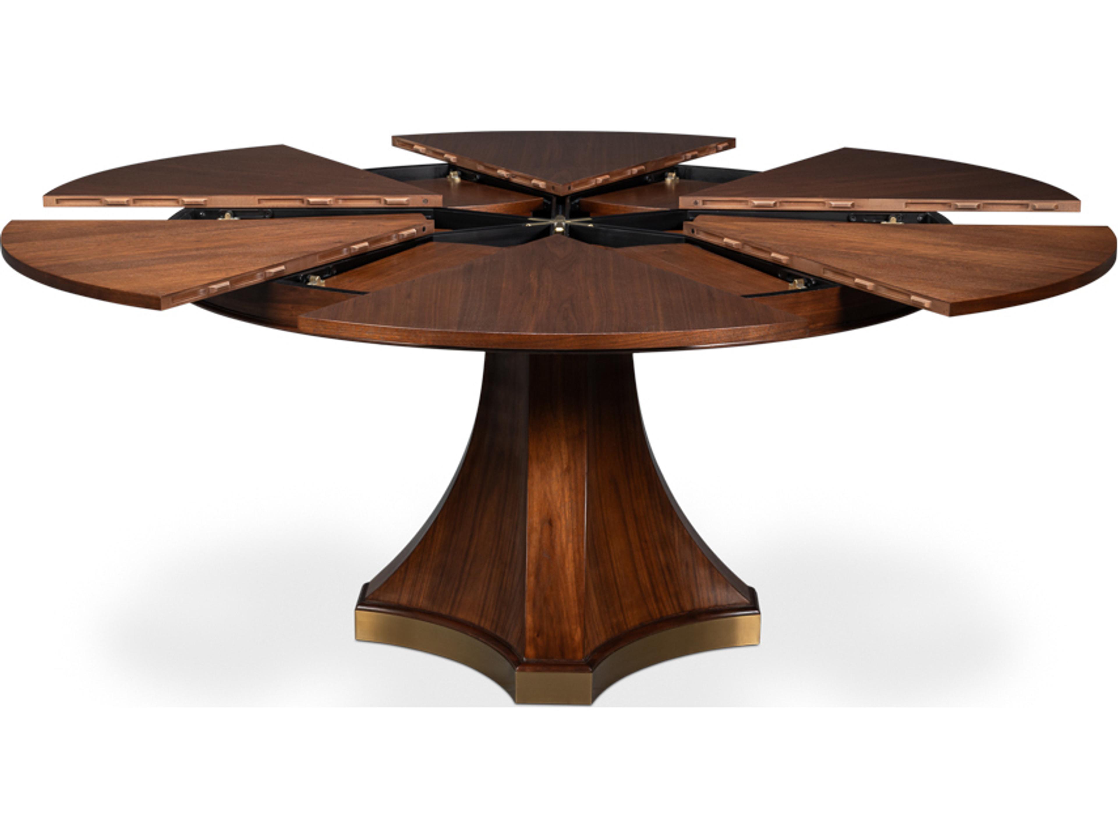 Sarreid Ltd Chelsea Round Wood Dining Table