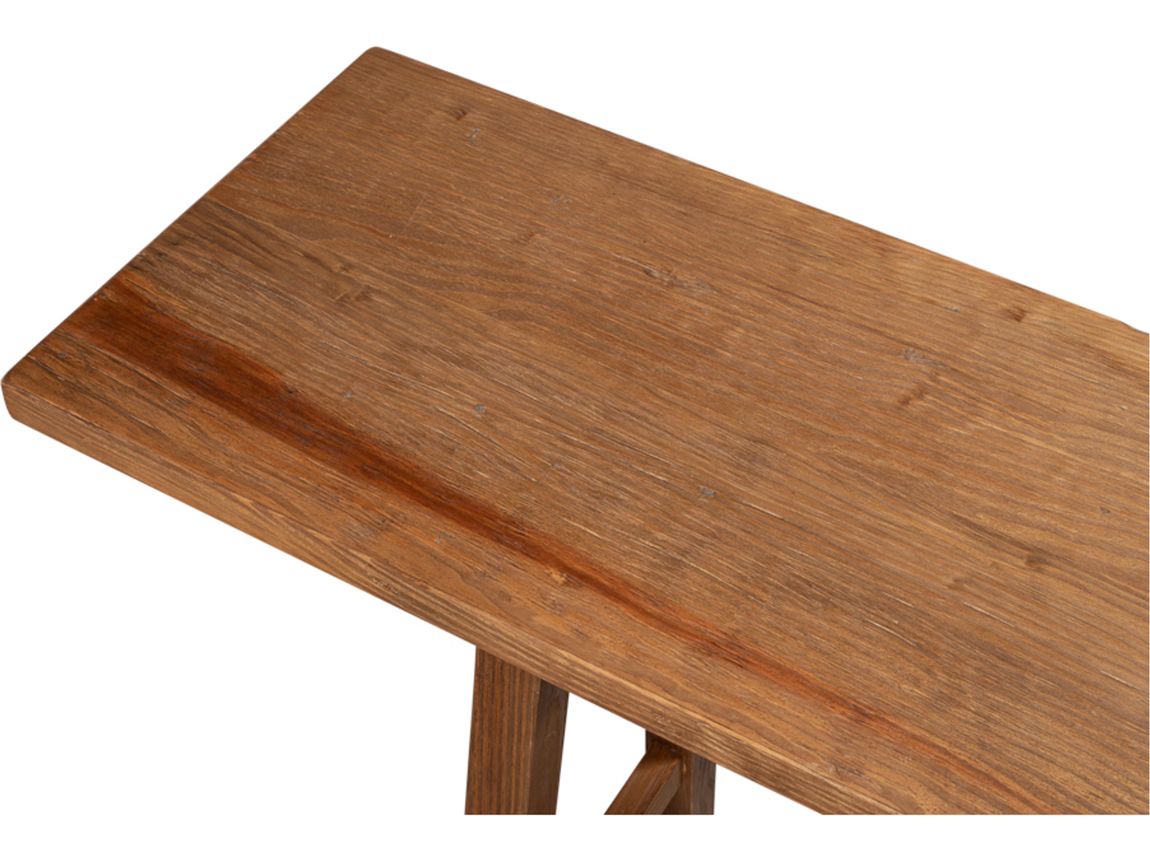 Sarreid Ltd Double X Rectangular Wood Console Table