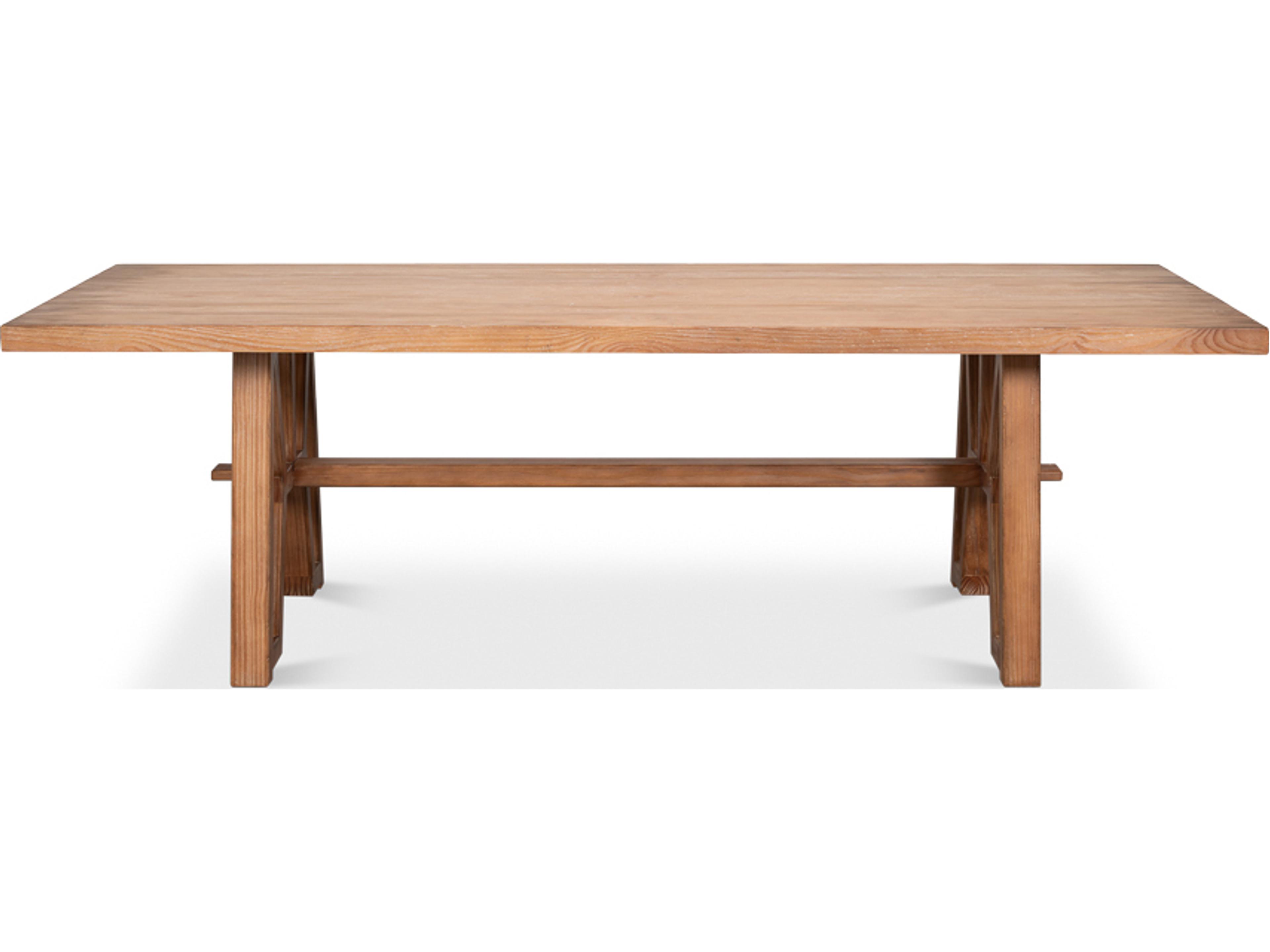 Sarreid Ltd Miner's Camp Rectangular Wood Dining Table