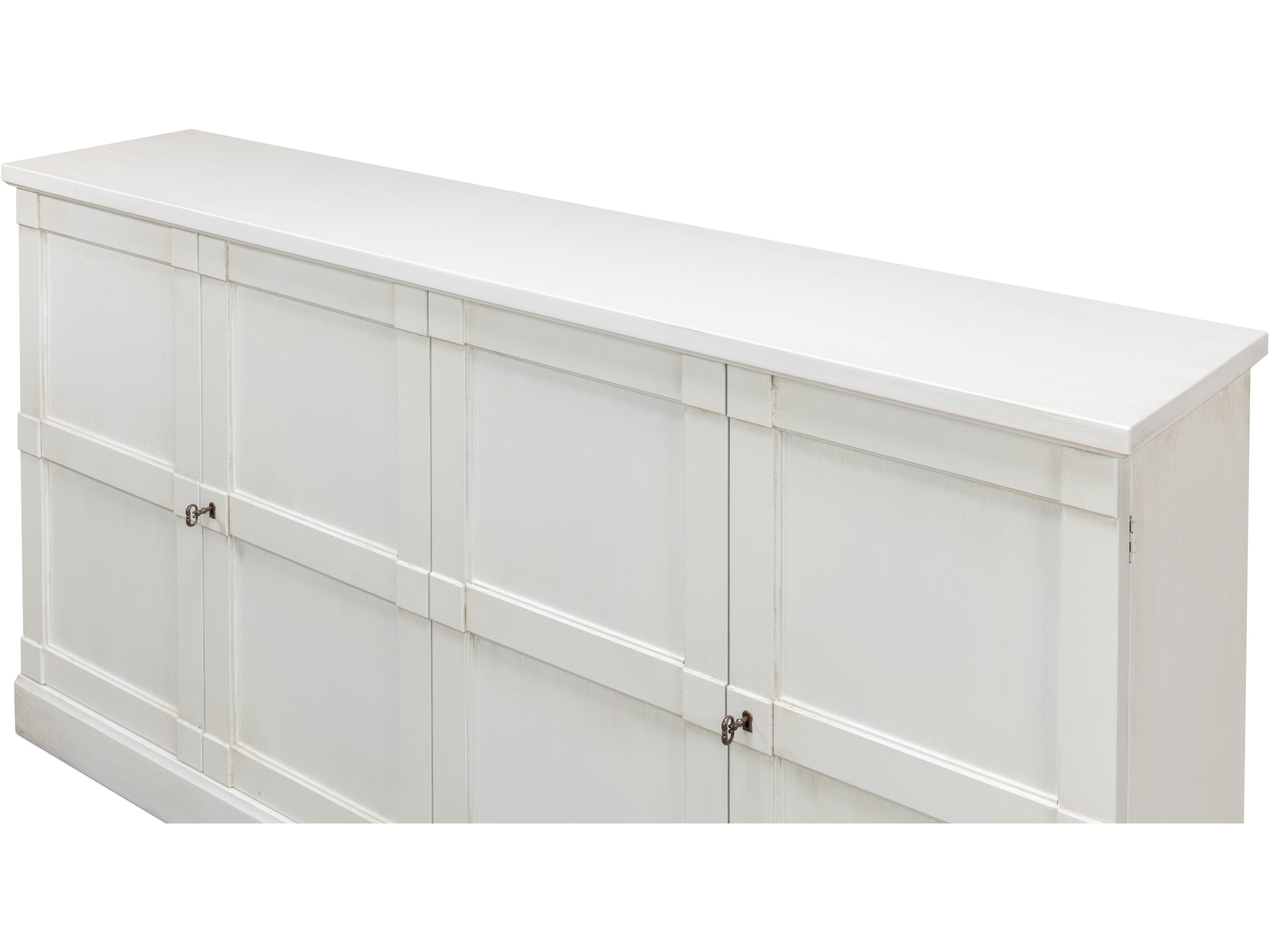 Sarreid Ltd Lionisio Buffet 75" Cortina White Wood Drs