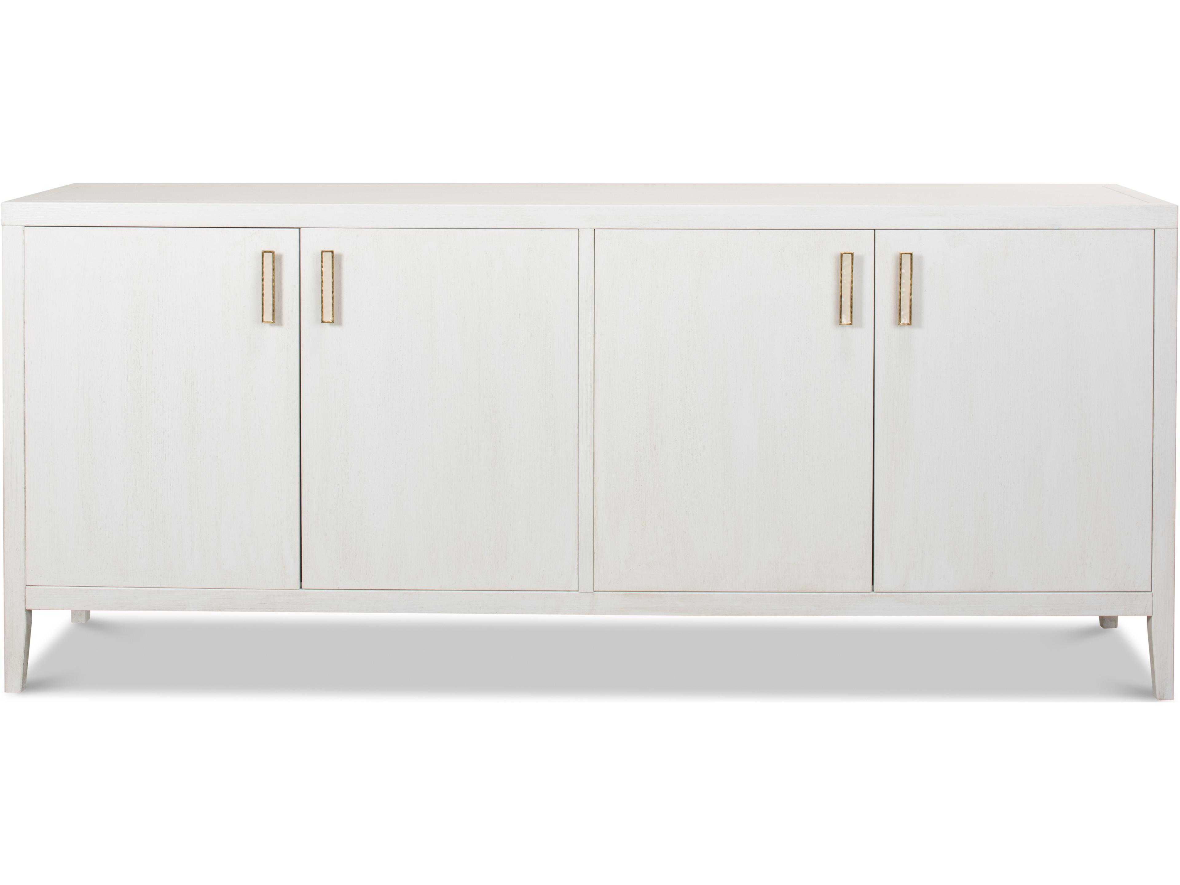 Sarreid Ltd Blanco 4 Door Buffet Cortina White
