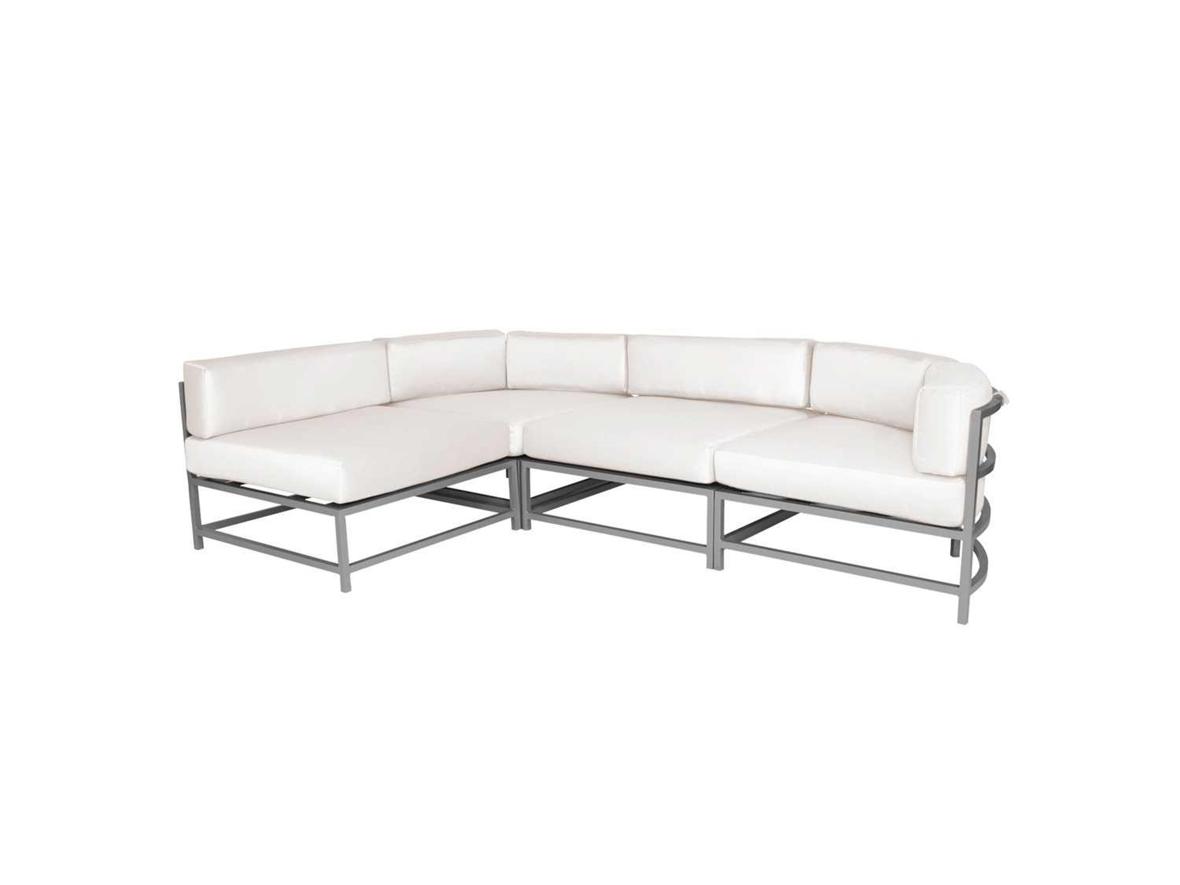 Decoscape Delano Aluminum Cushion Lounge Set