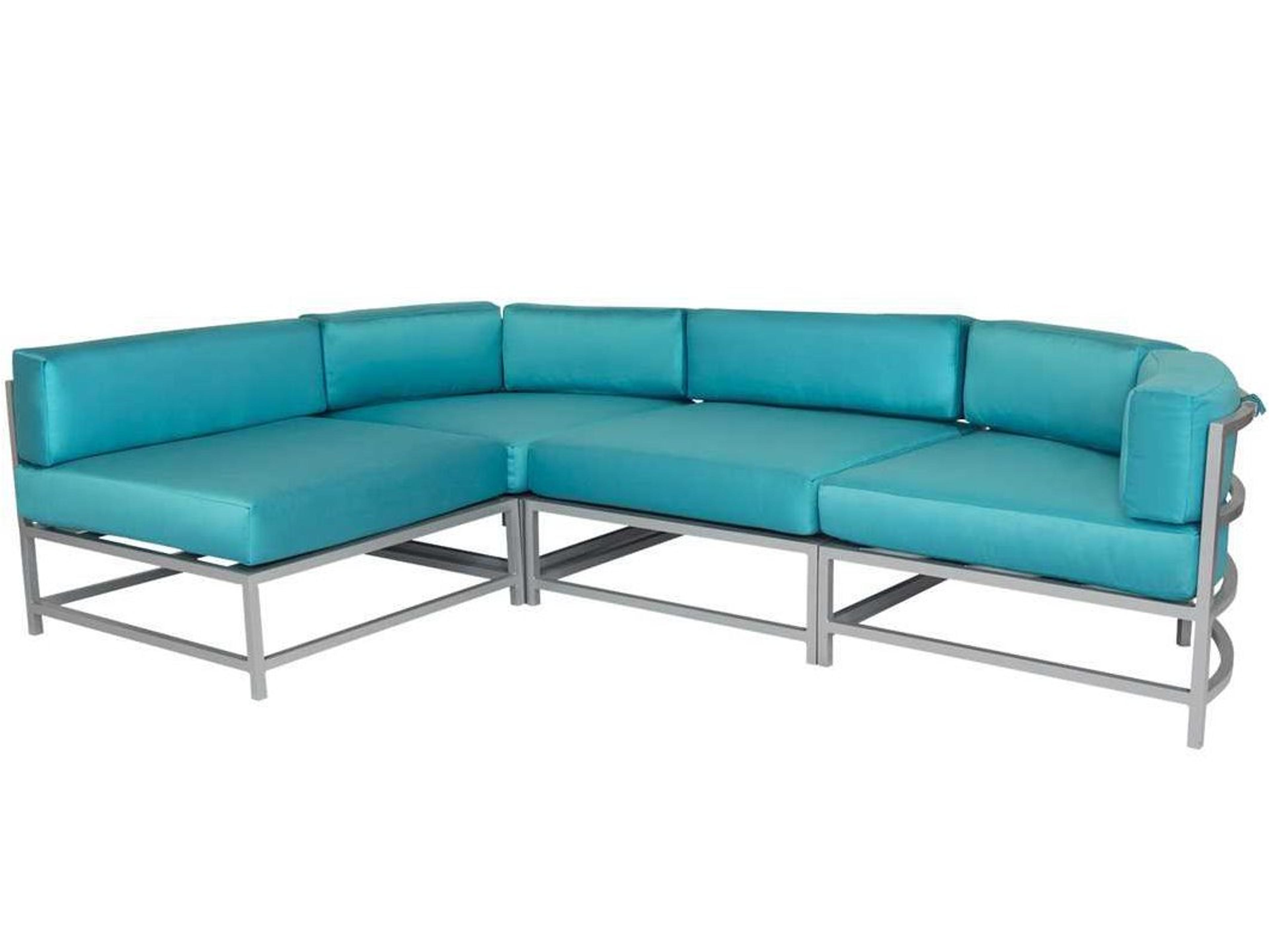 Decoscape Delano Aluminum Cushion Lounge Set
