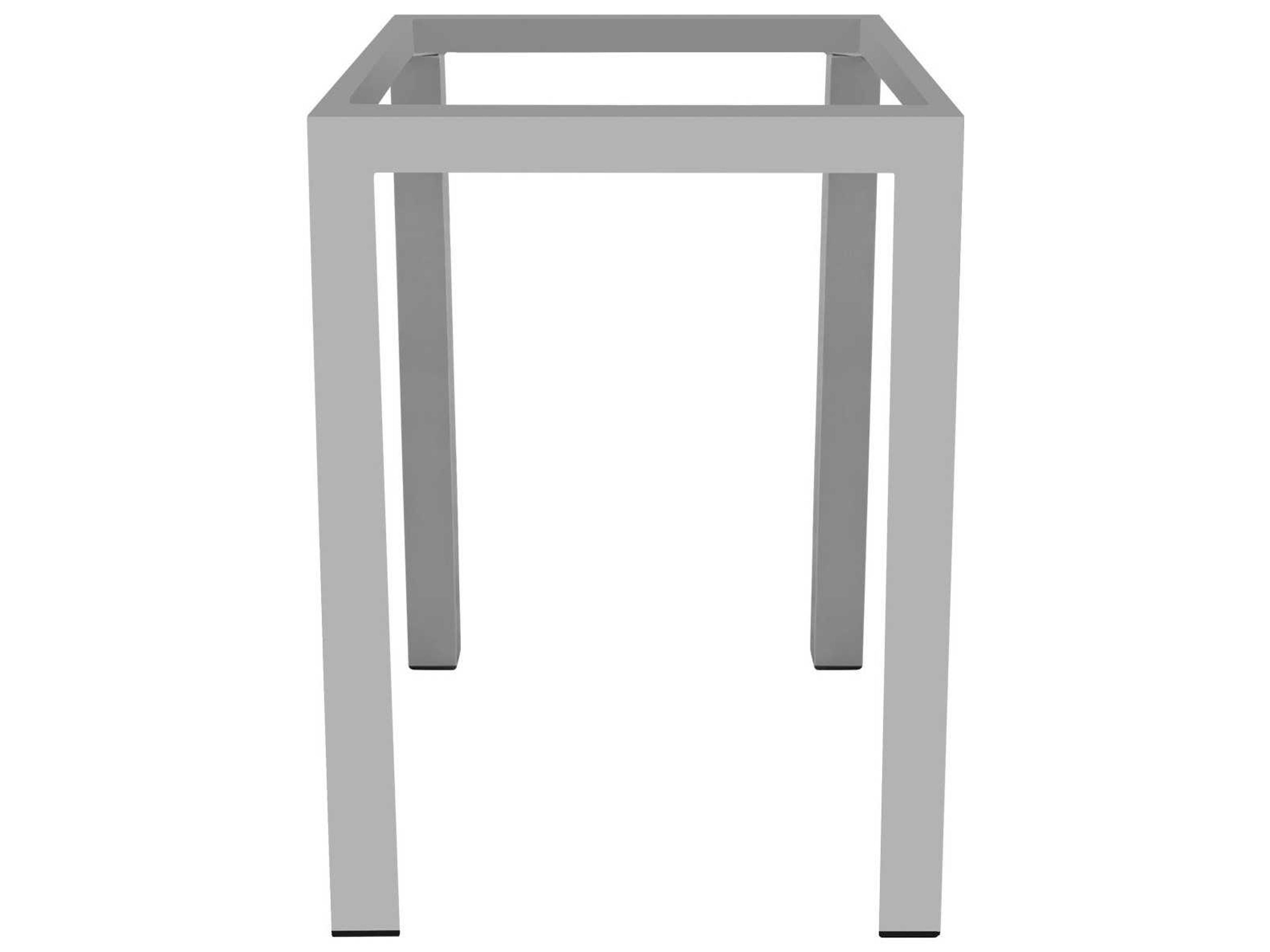 Decoscape Sedona Quick Ship Aluminum Square Dining Table Base