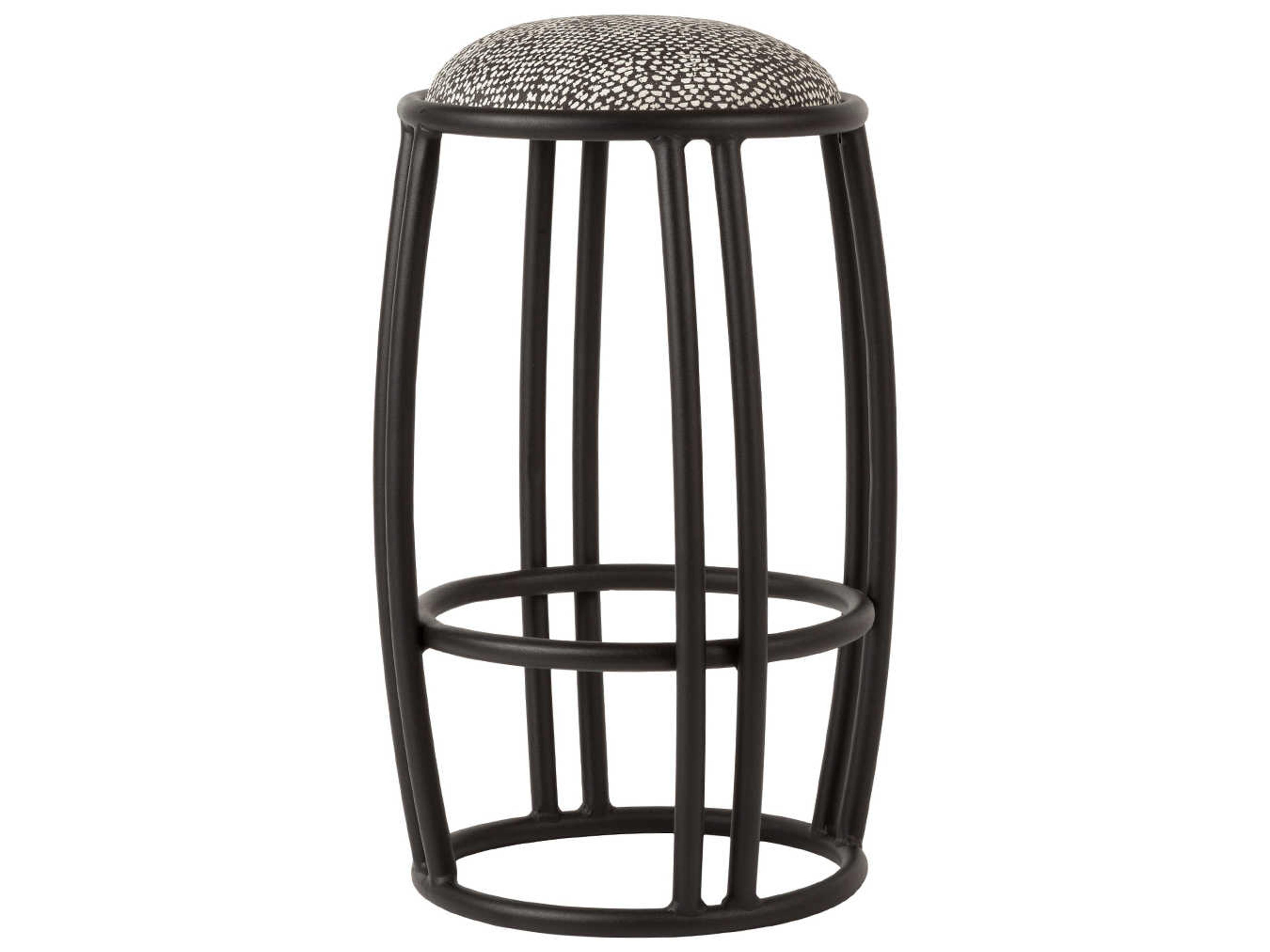 Decoscape Elephant Aluminum Cushion Bar Stool