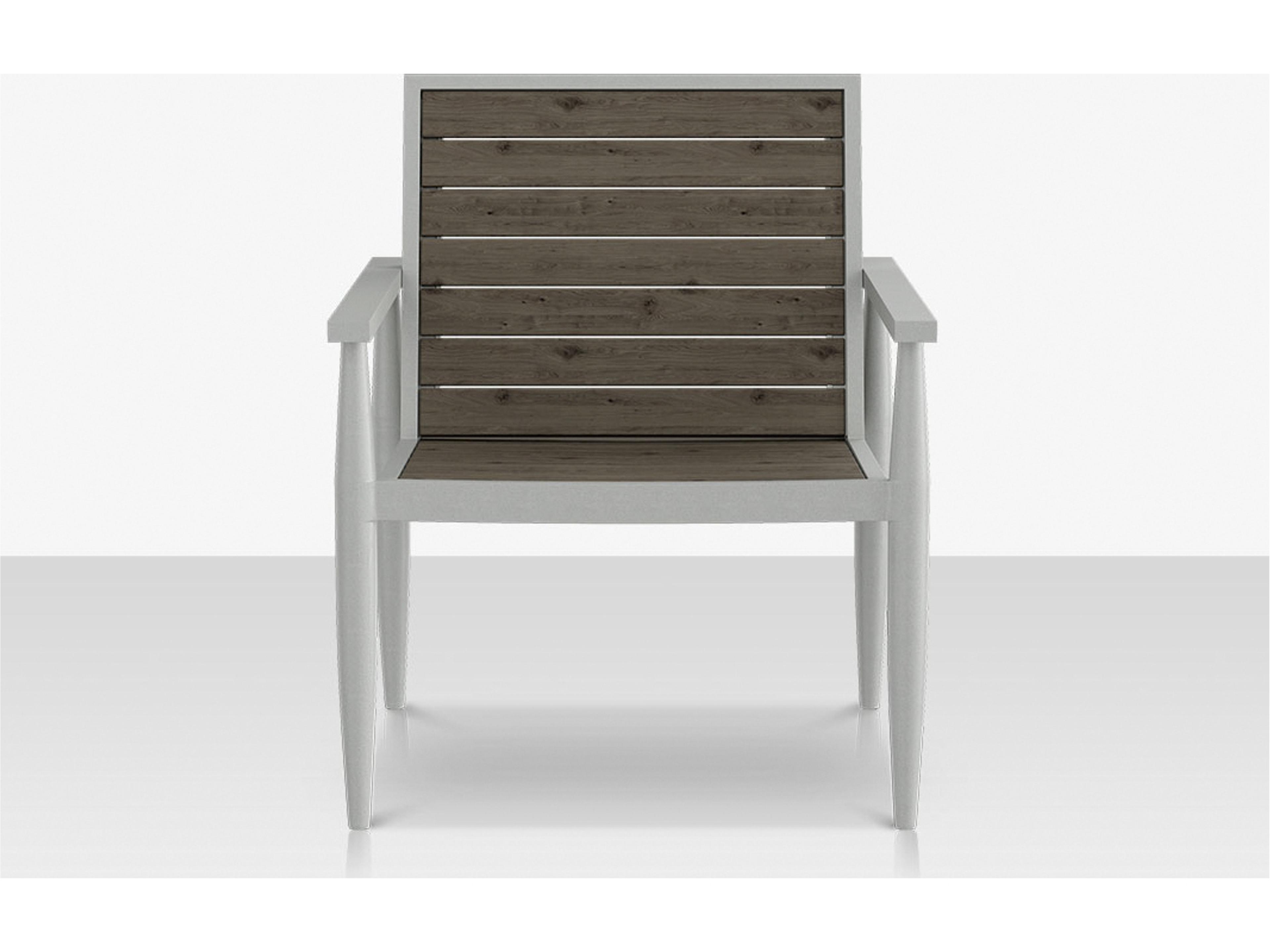 Decoscape Danish Aluminum Composite Slatted Lounge Chair