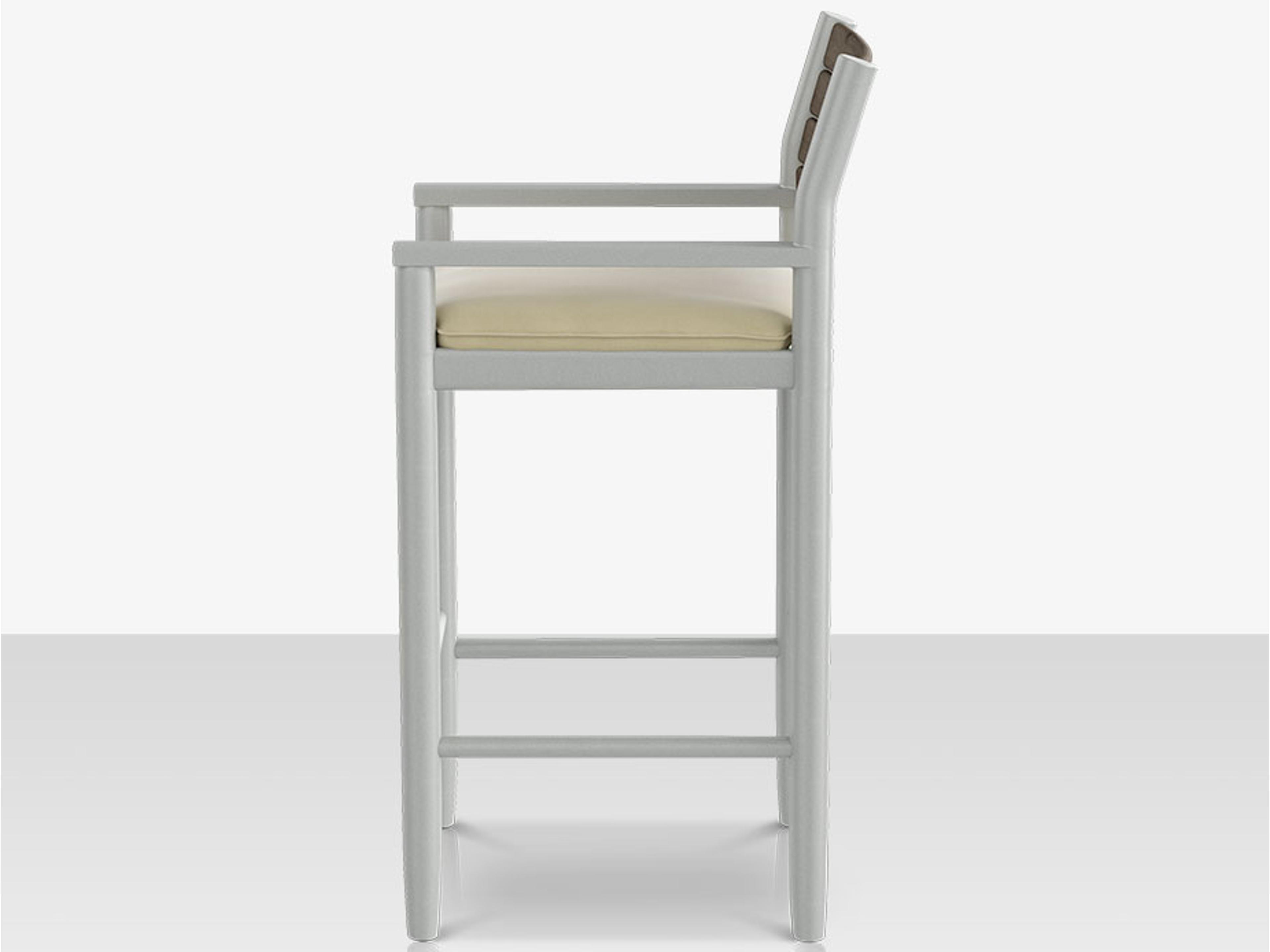 Decoscape Danish Aluminum Sling Strap Bar Arm Chair