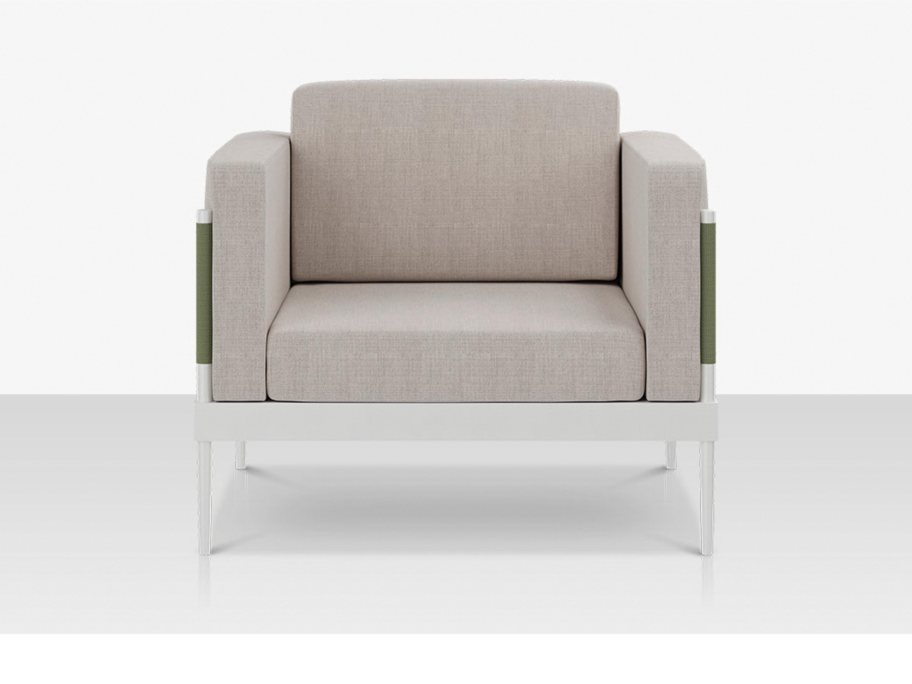 Decoscape Oliver Aluminum Cushion Lounge Chair