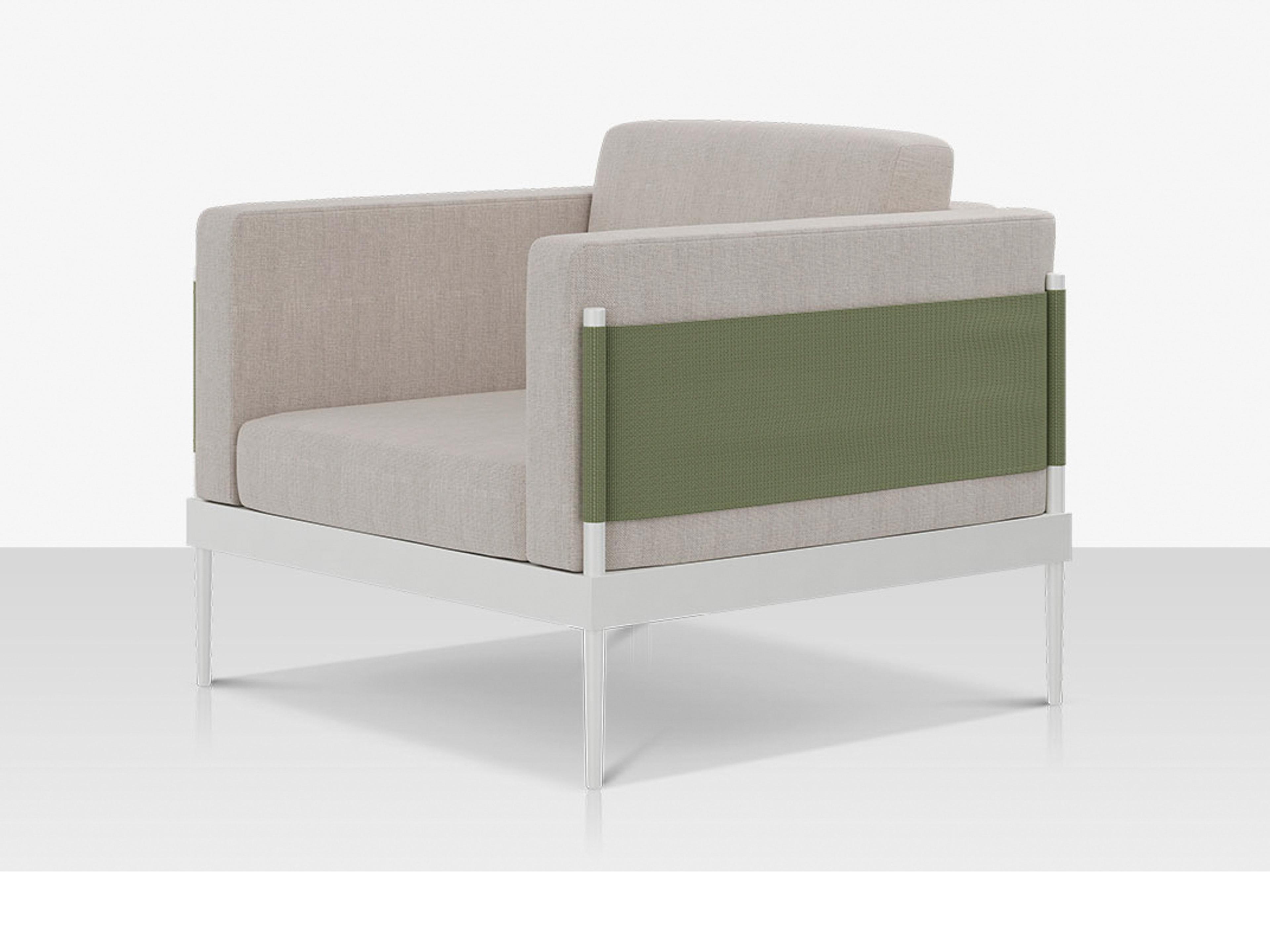 Decoscape Oliver Aluminum Cushion Lounge Chair