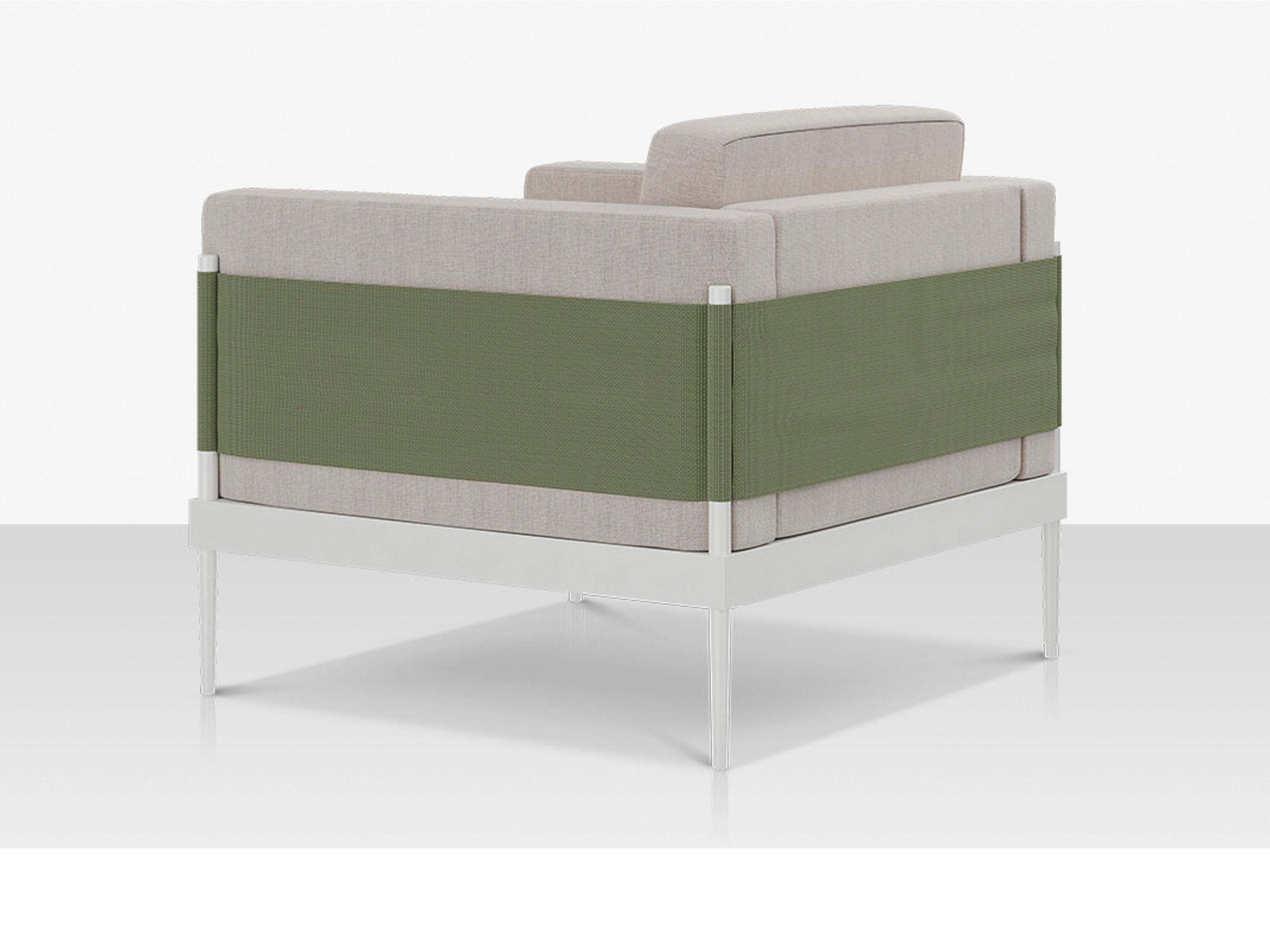 Decoscape Oliver Aluminum Cushion Lounge Chair