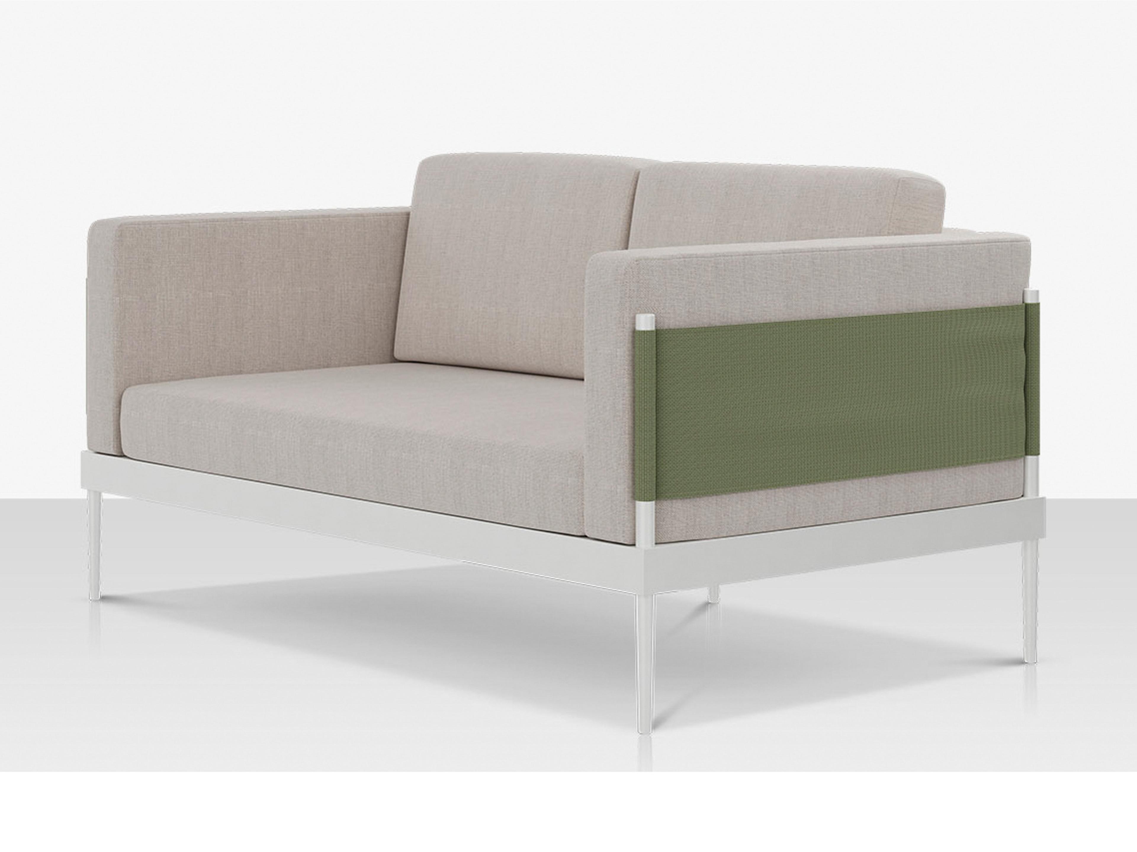 Decoscape Oliver Aluminum Cushion Loveseat
