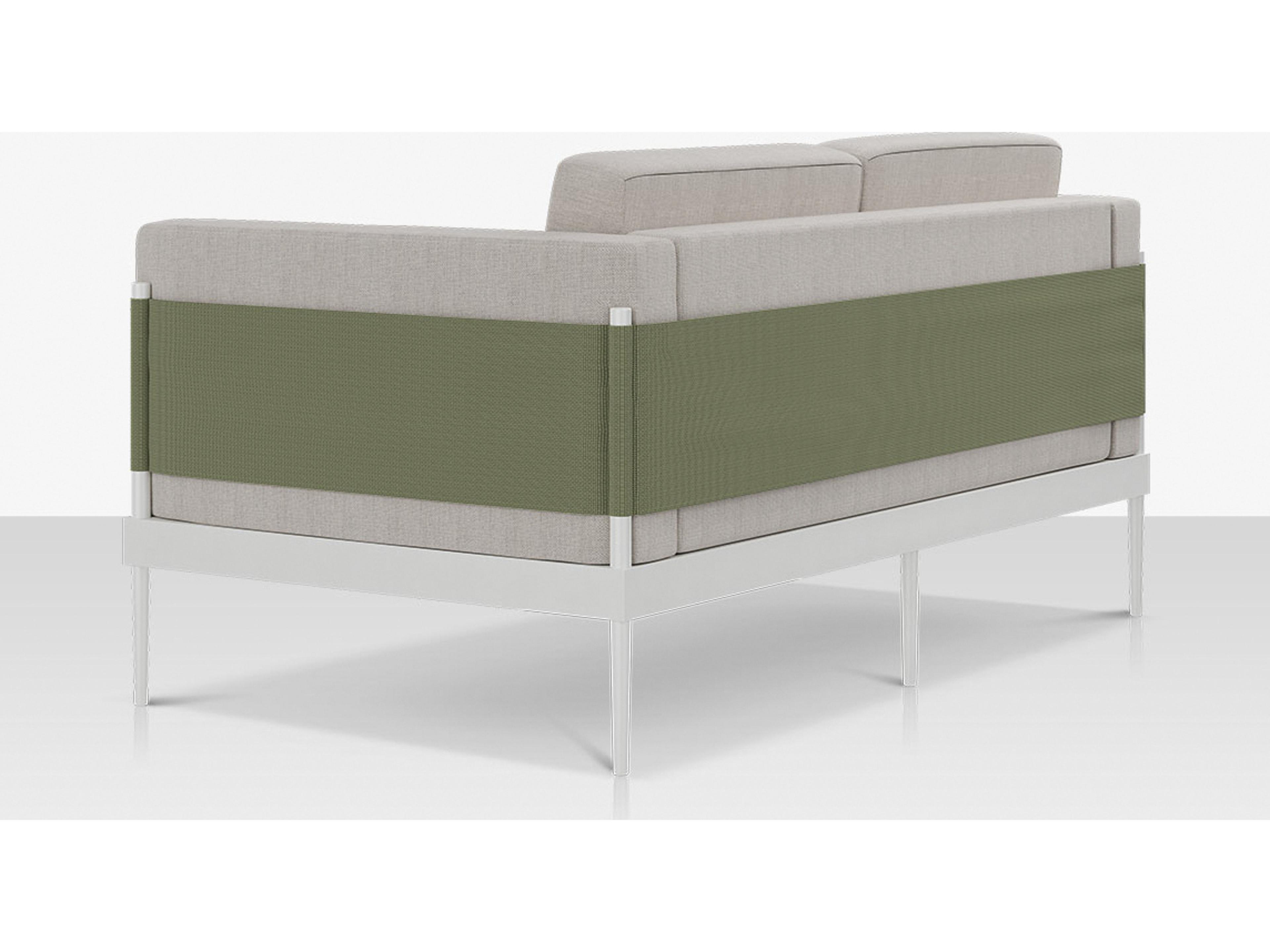 Decoscape Oliver Aluminum Cushion Loveseat