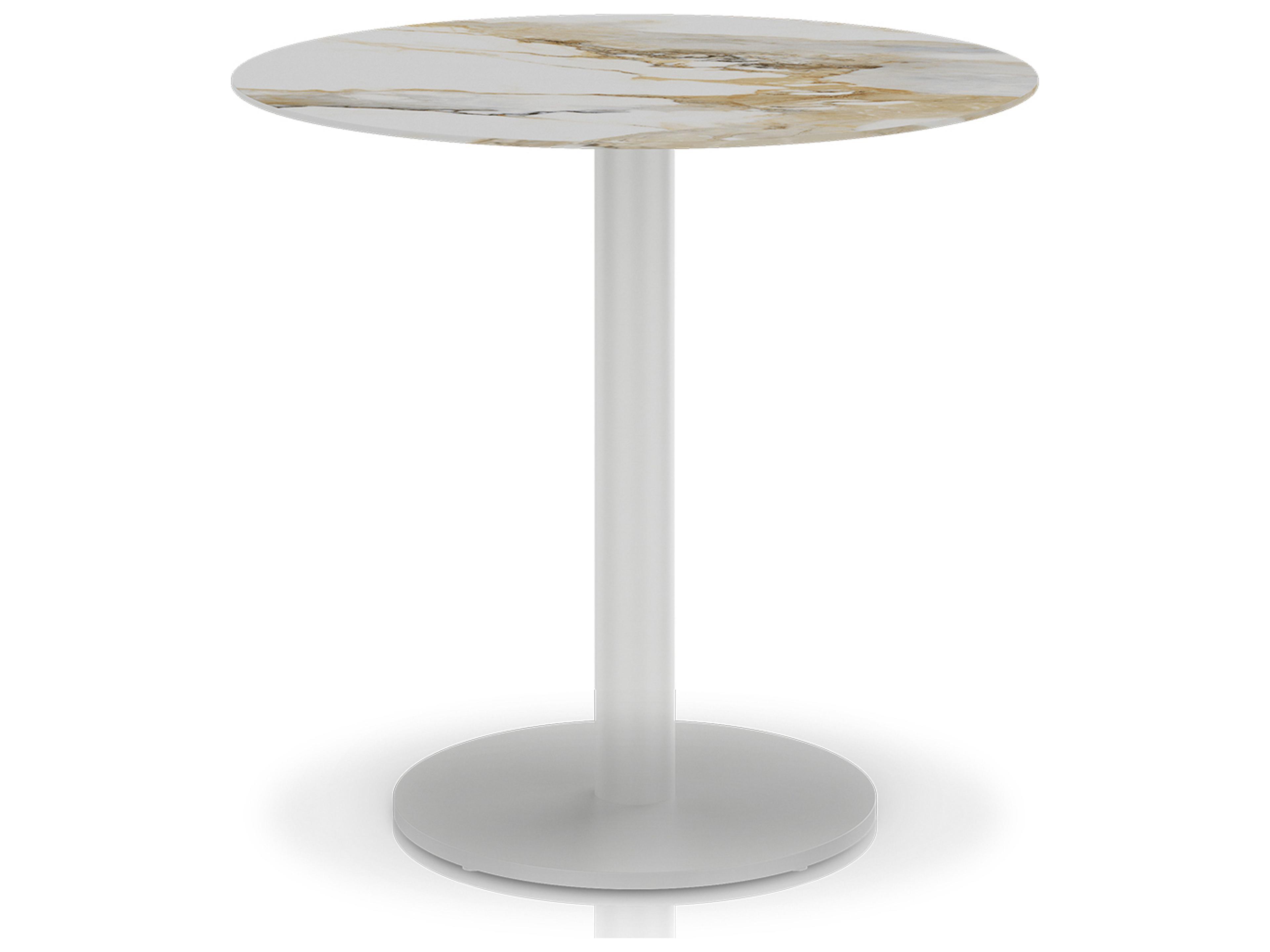 Decoscape Oliver Round Porcelain Rimless Dining Table Top