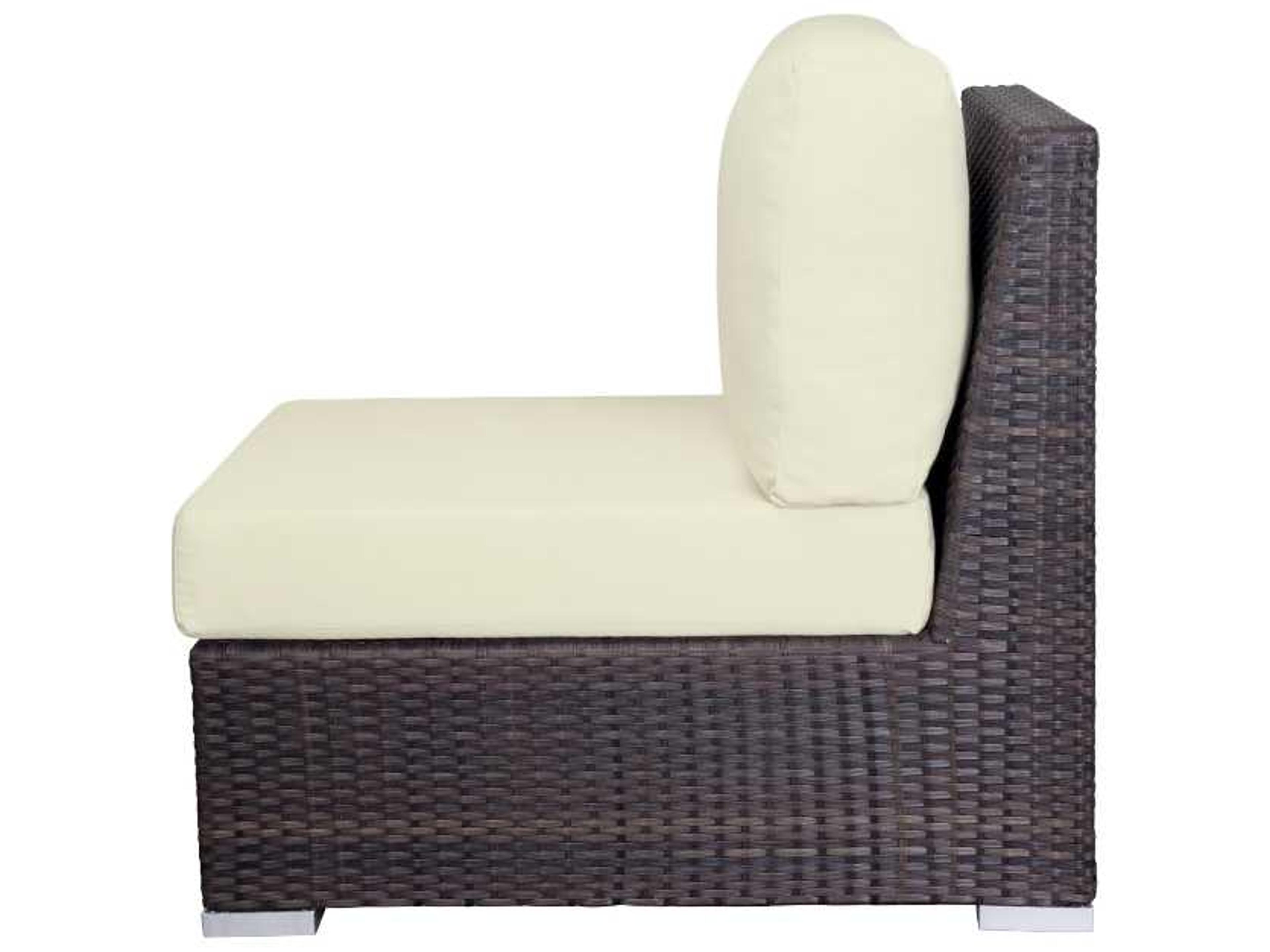 Decoscape Lucaya Quick Ship Wicker Modular Loveseat
