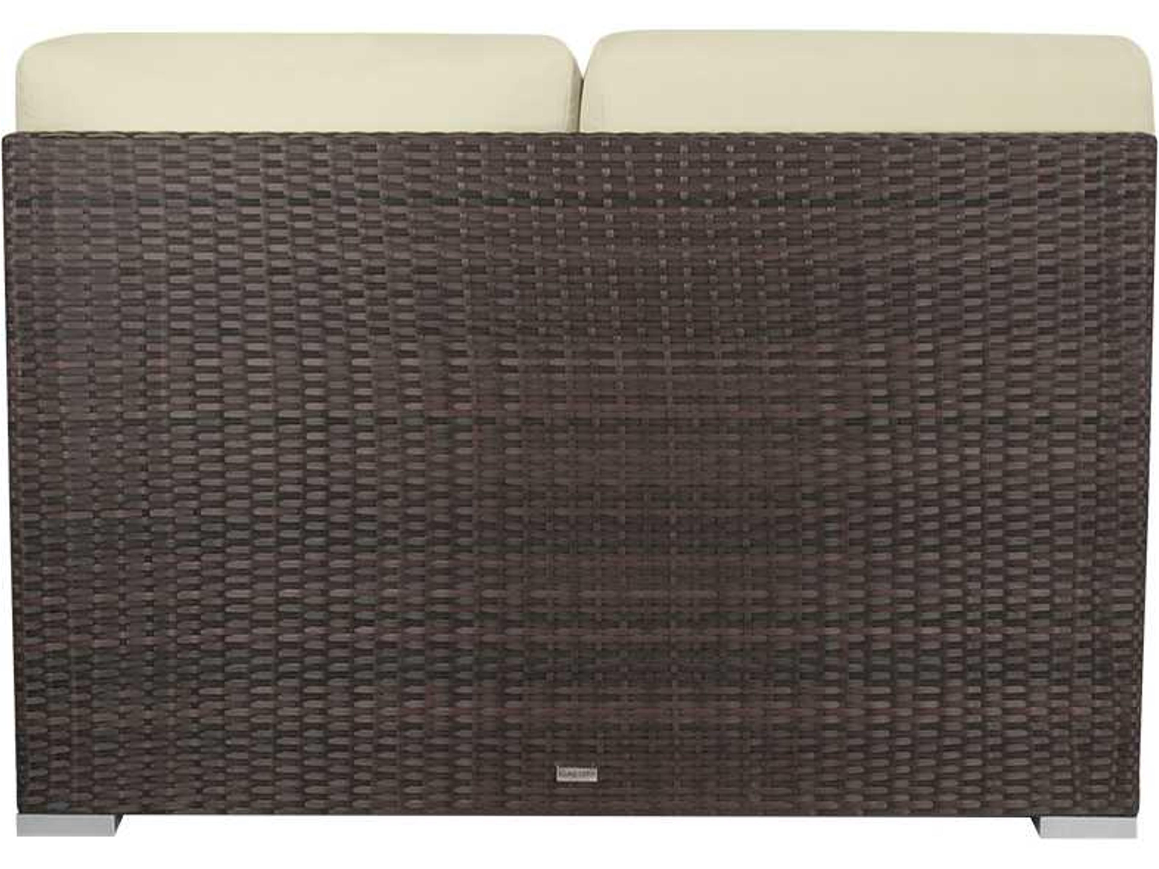 Decoscape Lucaya Quick Ship Wicker Modular Loveseat