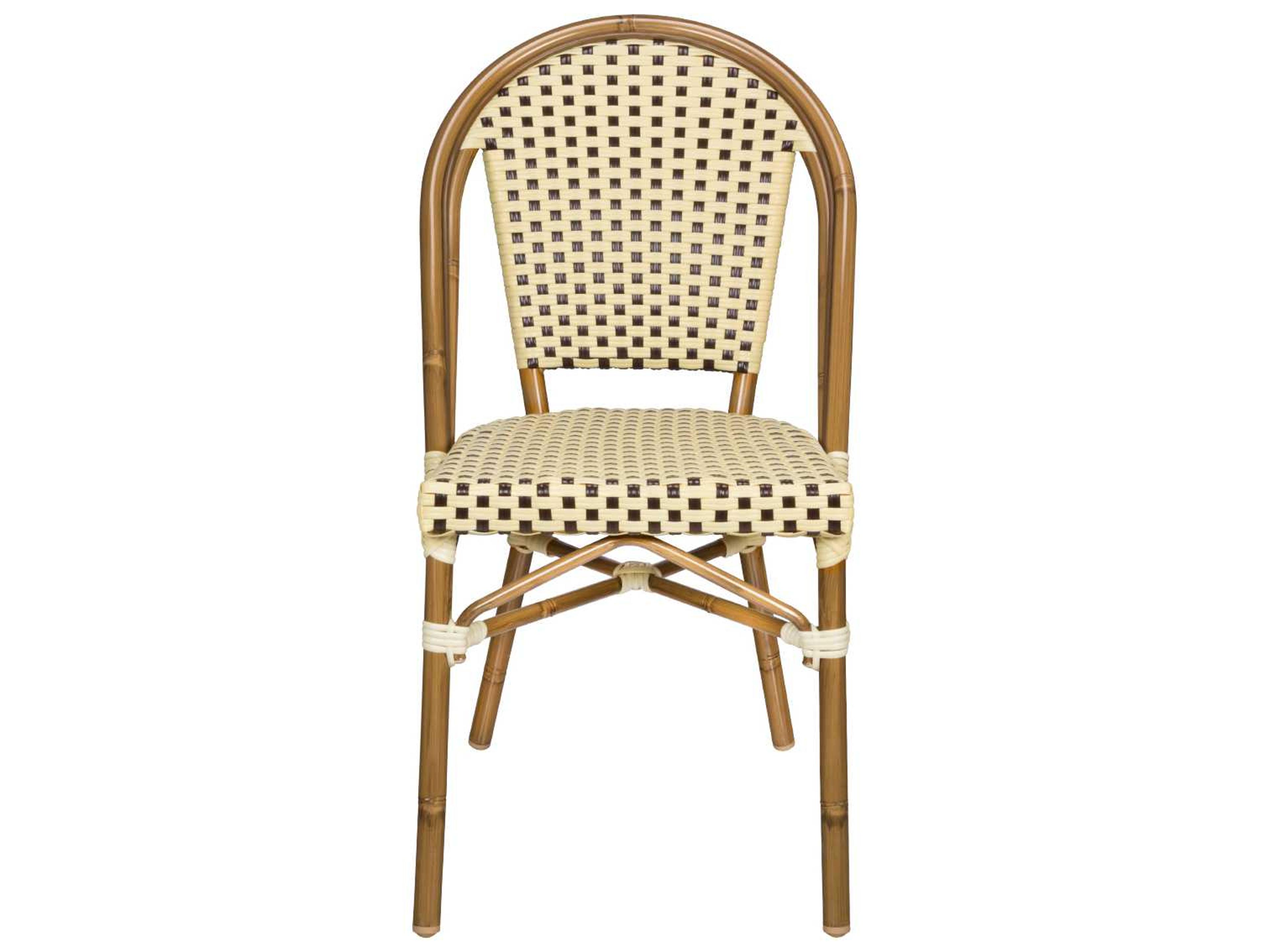 Decoscape Paris Aluminum Stackable Dining Side Chair