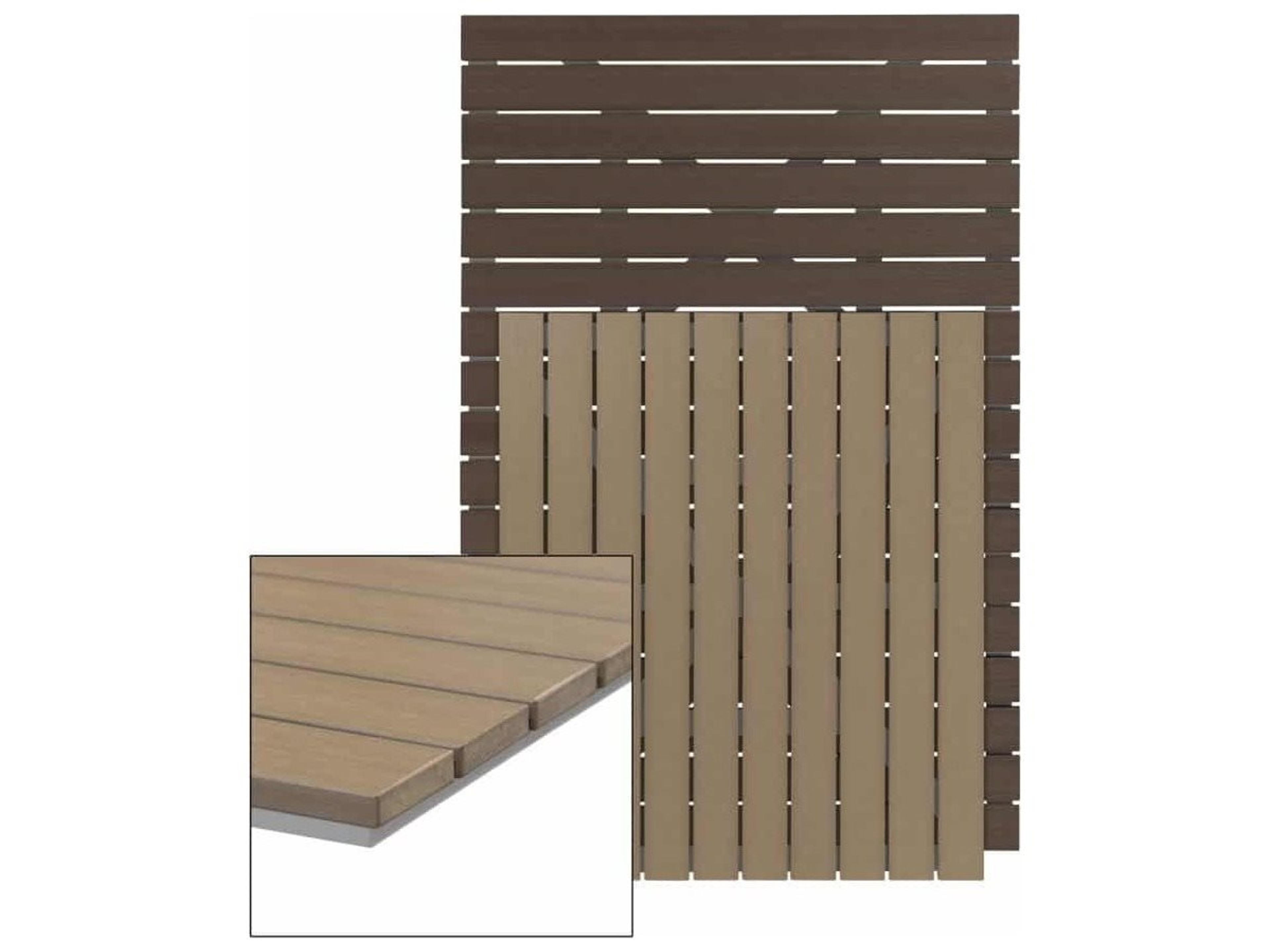 Decoscape Vienna Aluminum Rectangular Table Top