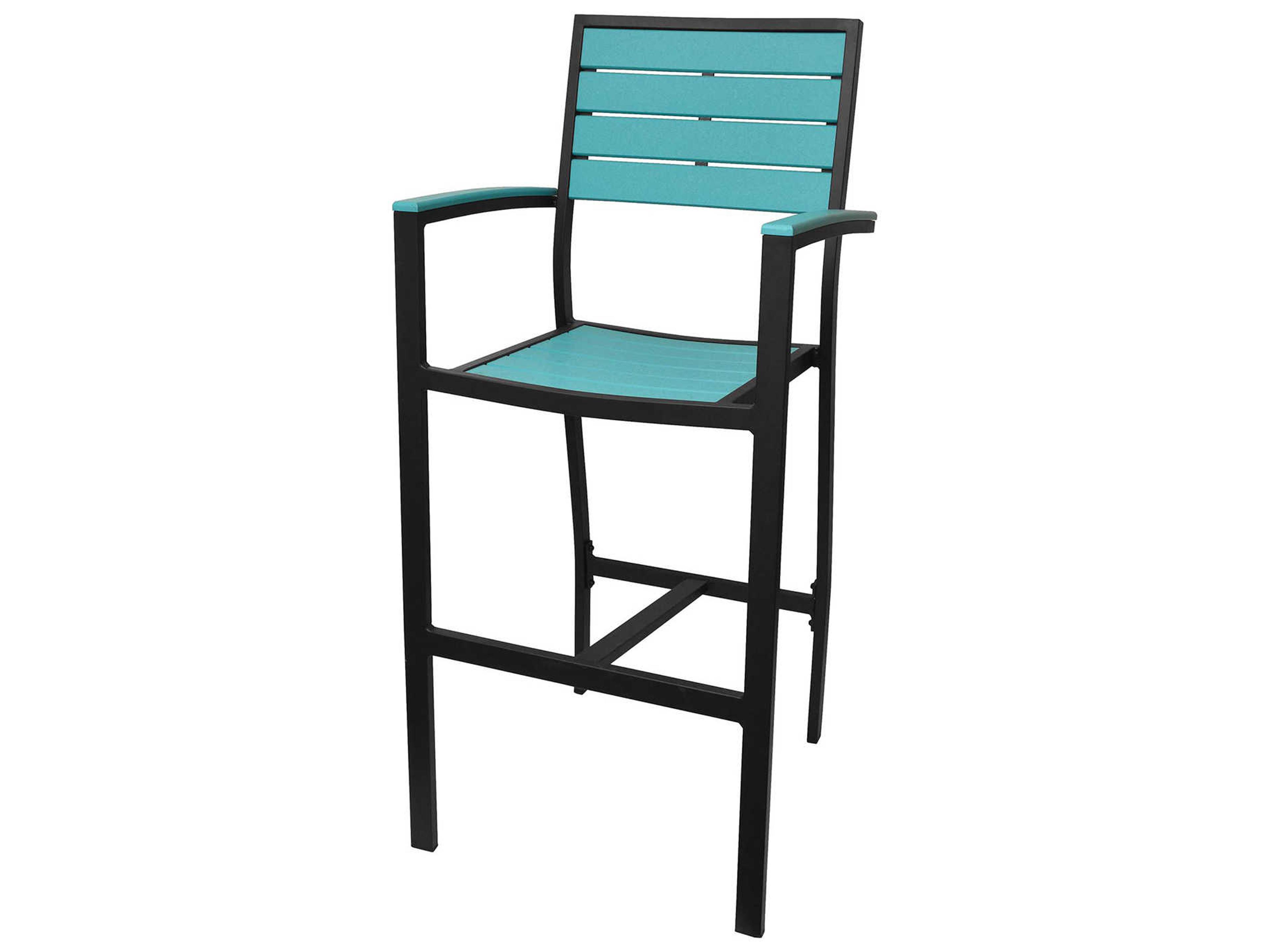 Decoscape Napa Aluminum Stackable Bar Arm Chair