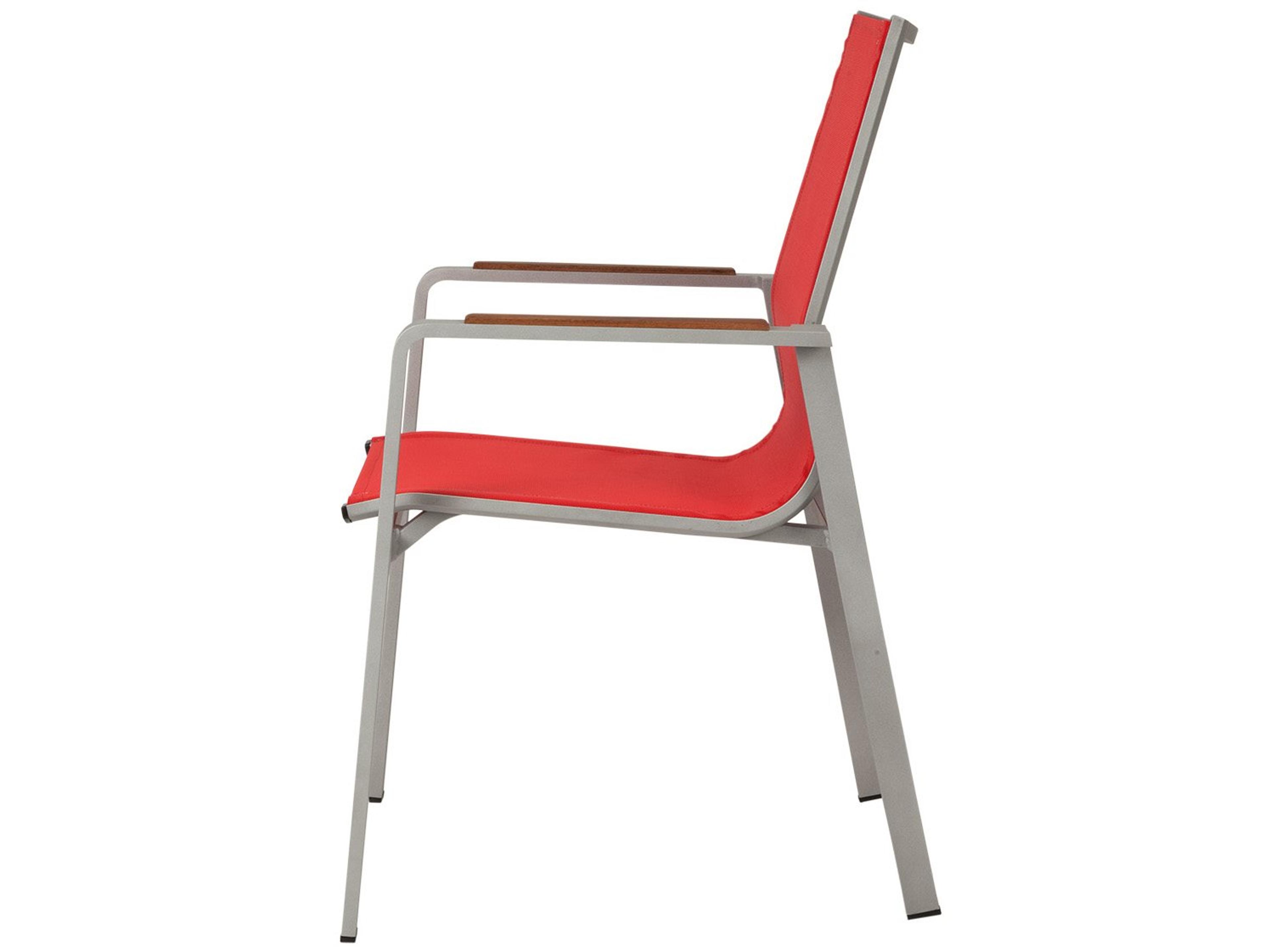 Decoscape Tide Aluminum Sling Dining Arm Chair