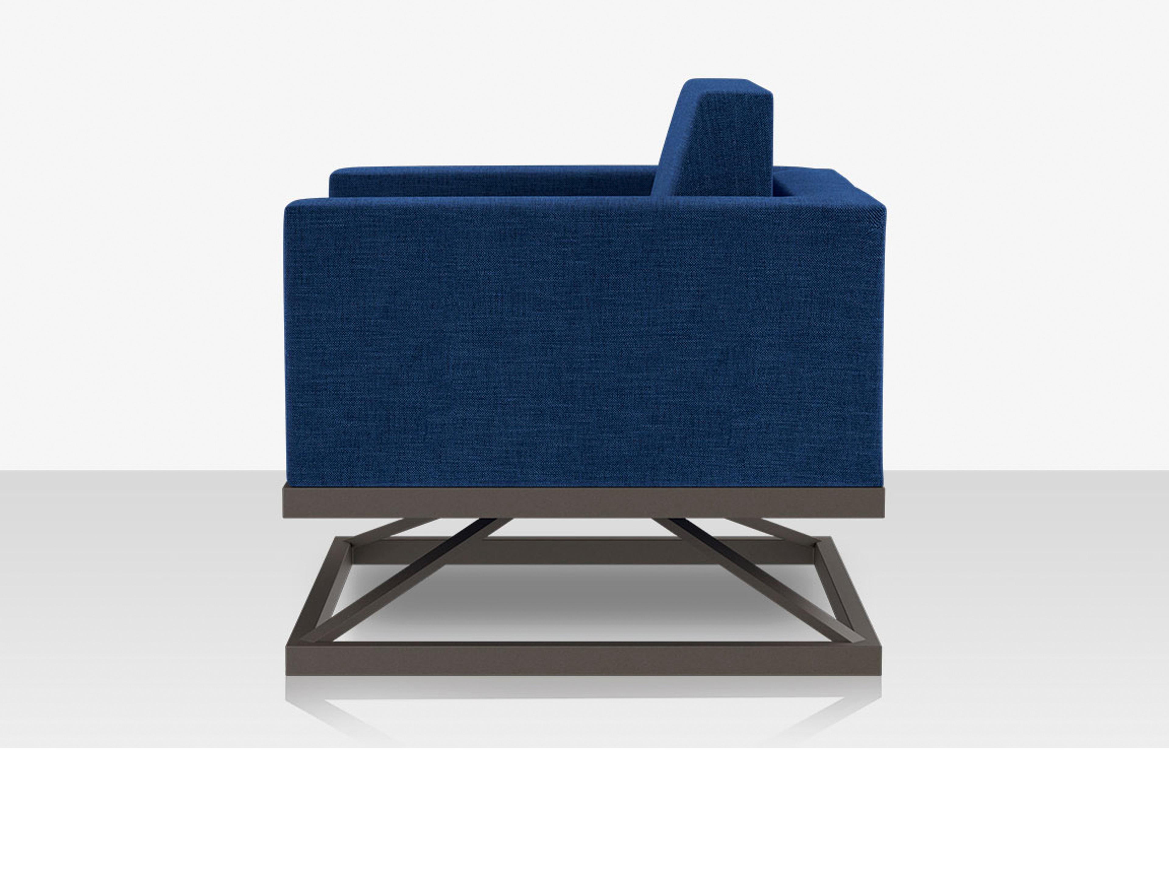 Decoscape South Beach Aluminum Swivel Lounge Chair