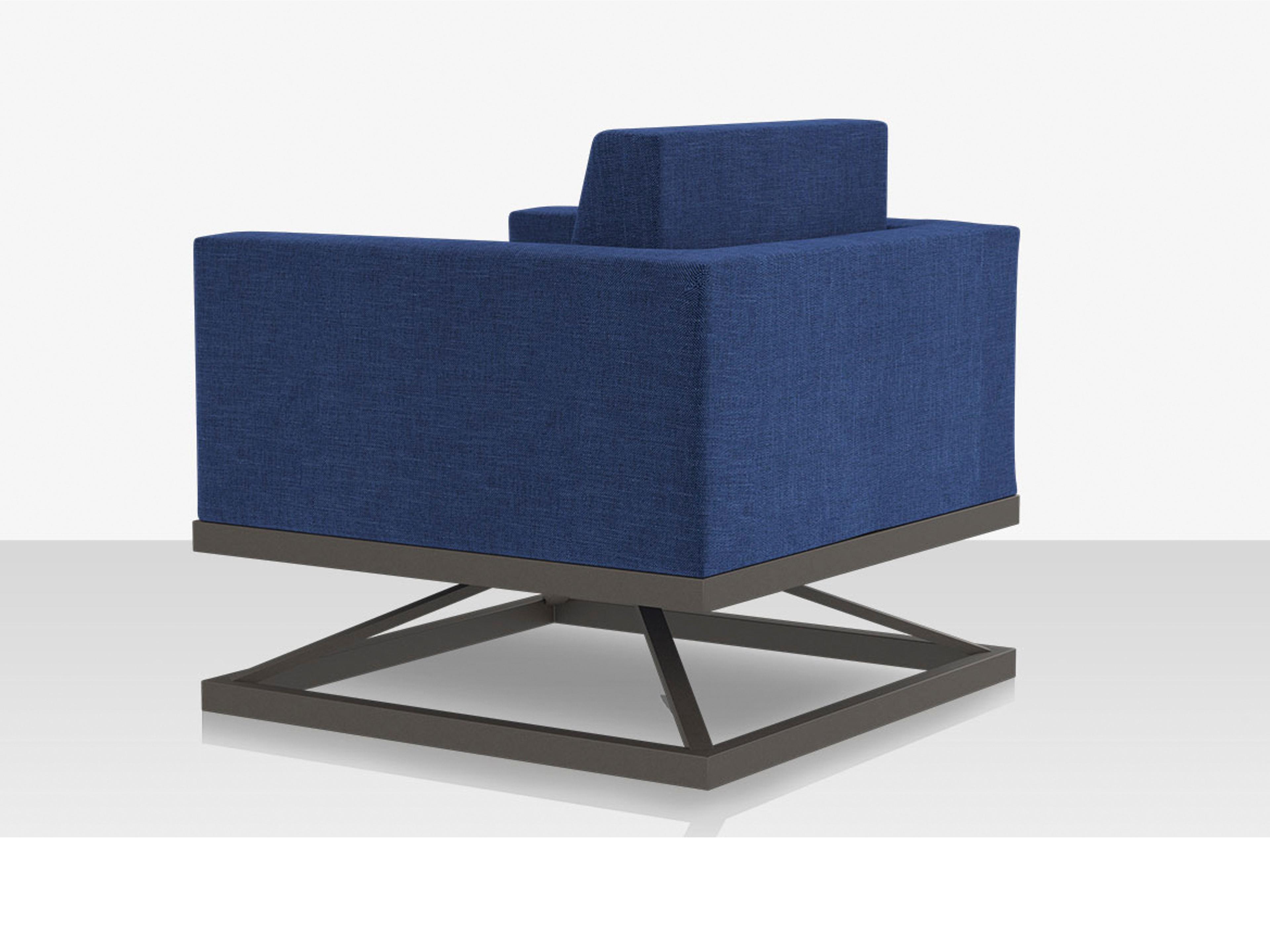 Decoscape South Beach Aluminum Swivel Lounge Chair