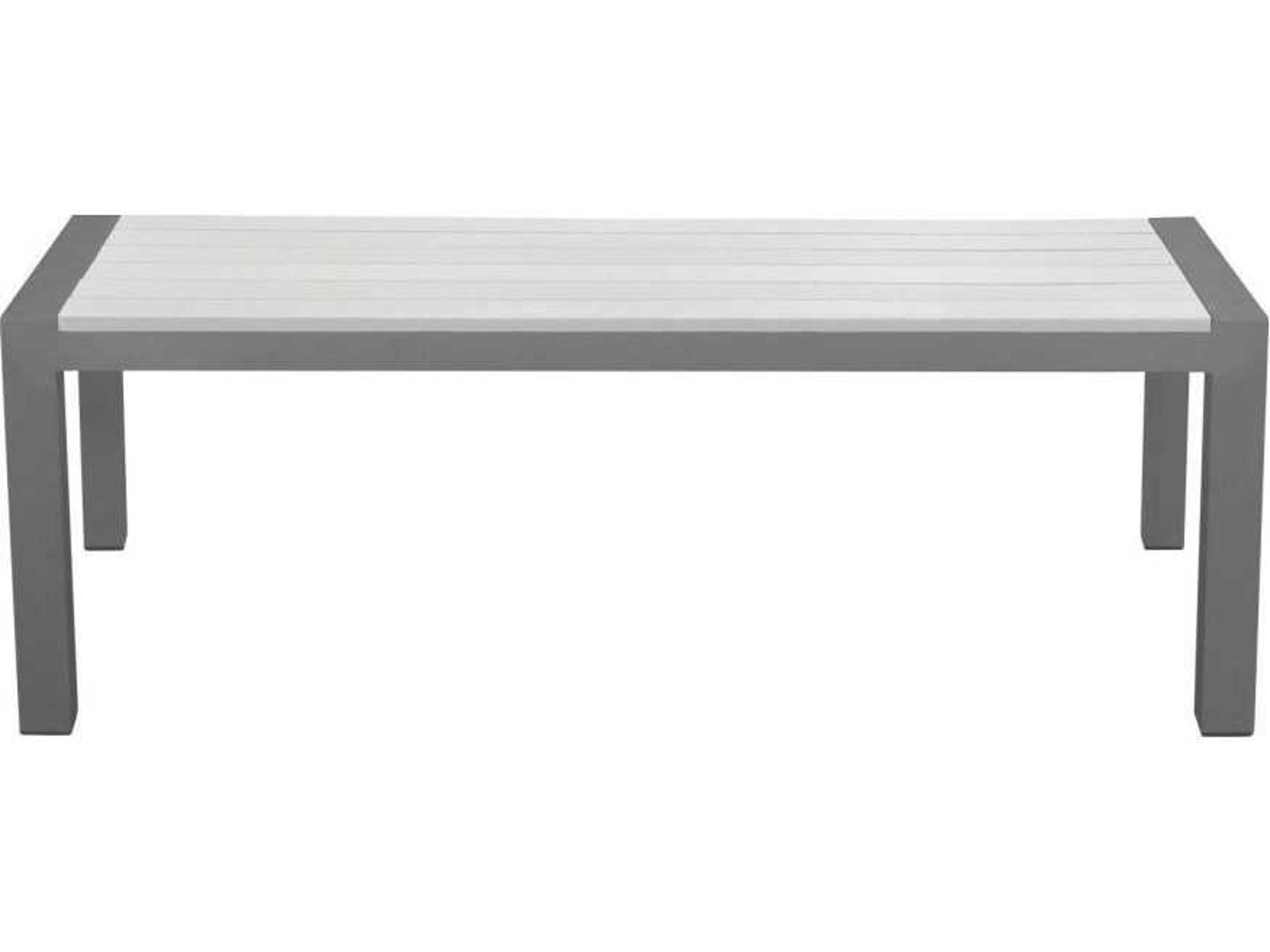 Decoscape Modera Aluminum Rectangular Coffee Table