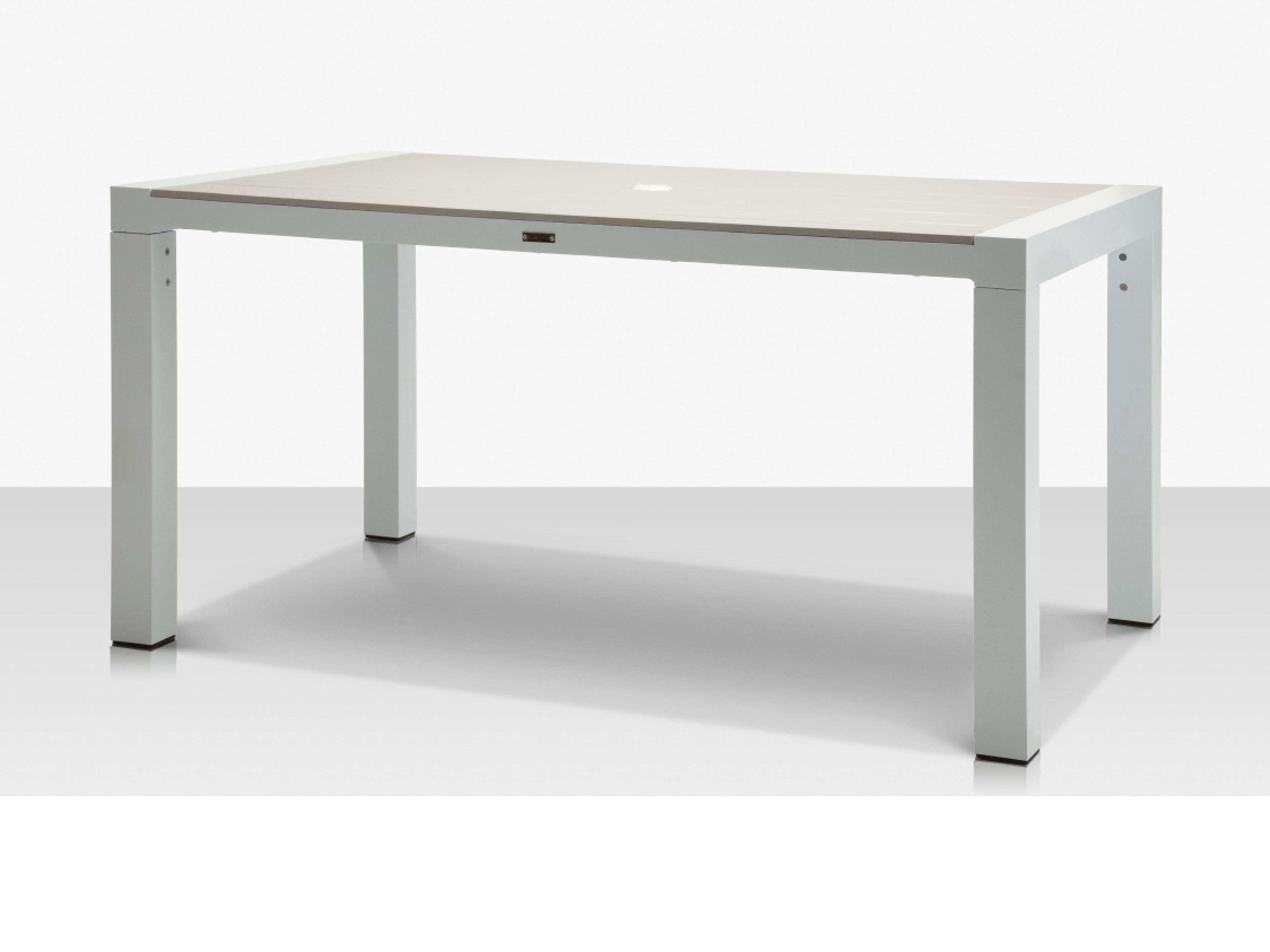 Decoscape Modera Aluminum Rectangular Dining Table
