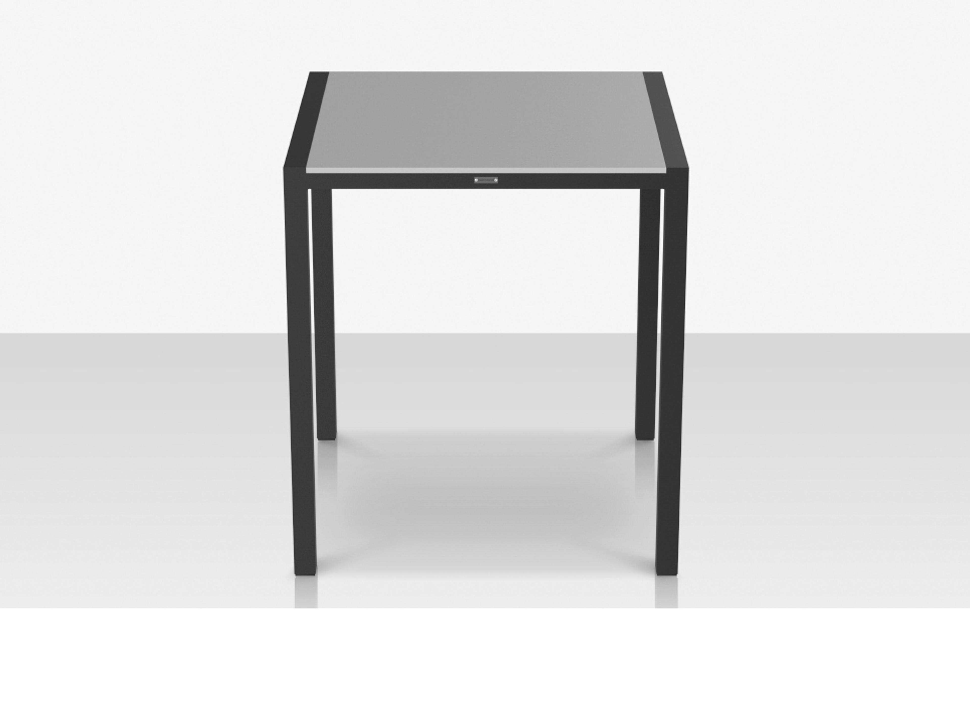 Decoscape Modera Aluminum Large Square Bar Table