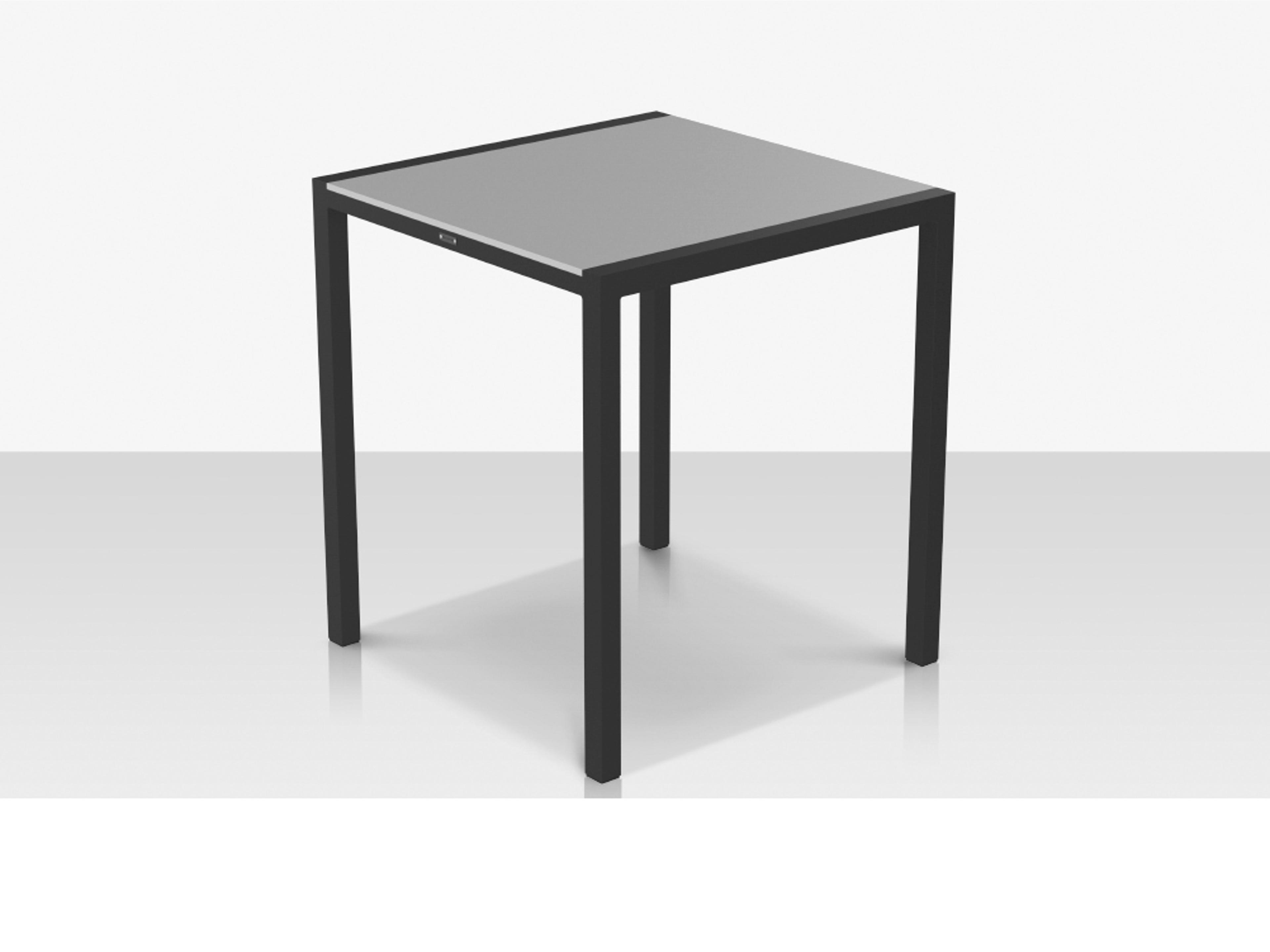 Decoscape Modera Aluminum Large Square Bar Table