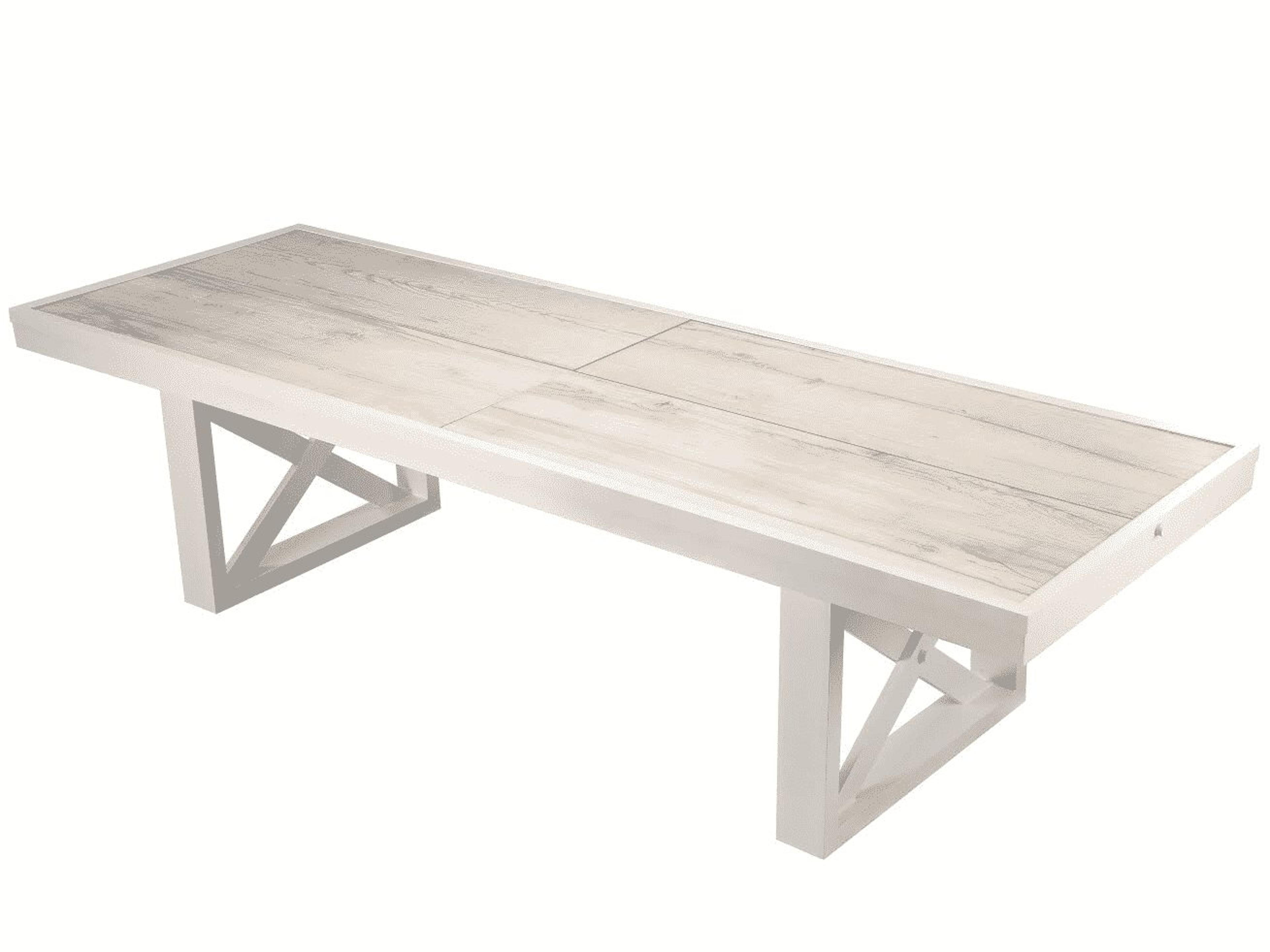 Decoscape Dynasty Aluminum Rectangular Dining Table