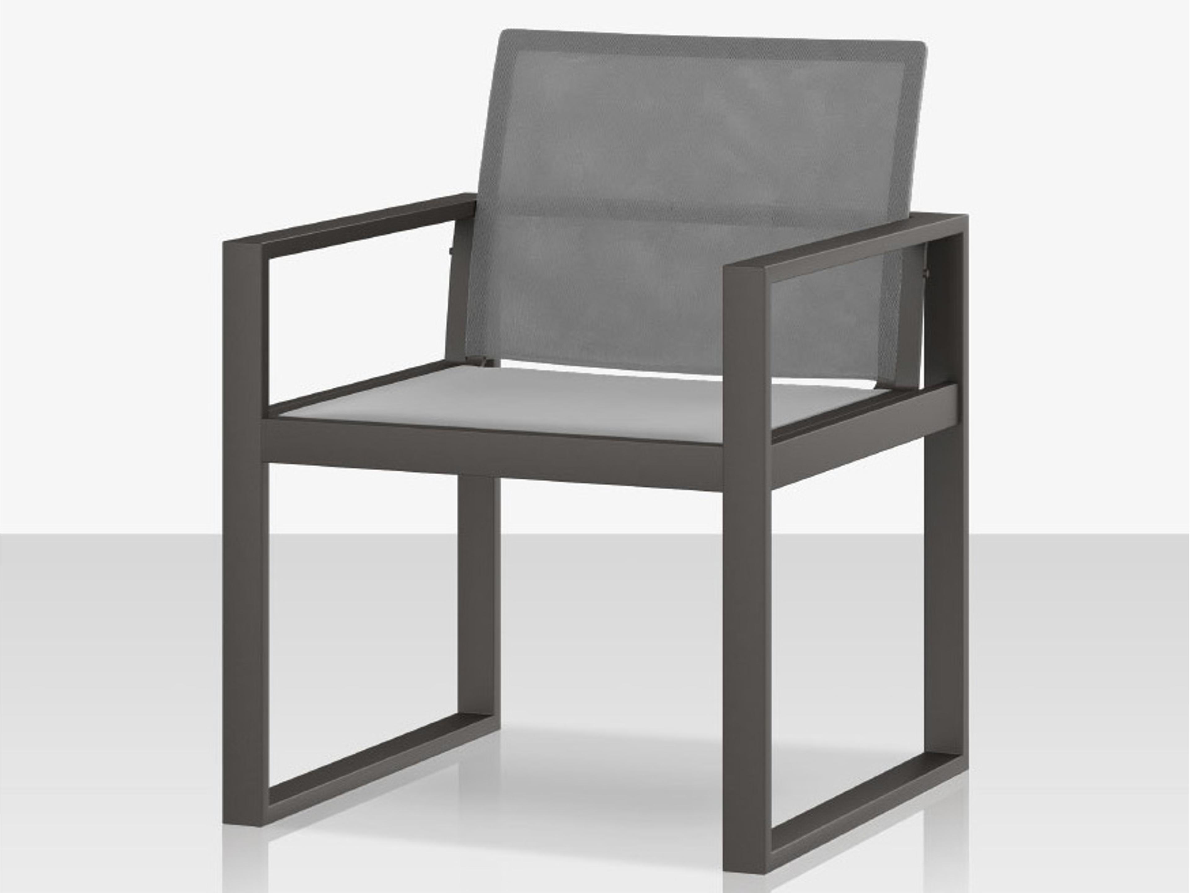 Decoscape Iconic Aluminum Sling Dining Arm Chair