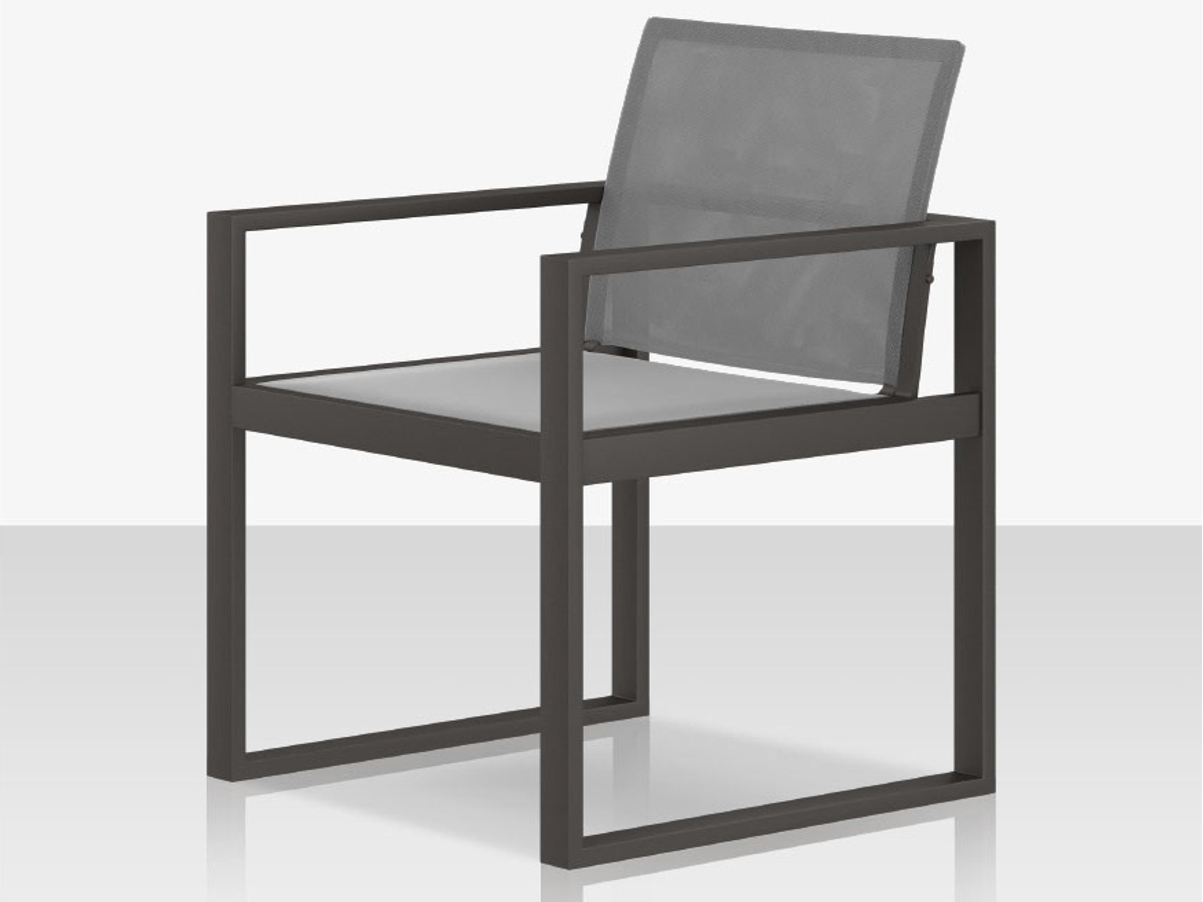 Decoscape Iconic Aluminum Sling Dining Arm Chair