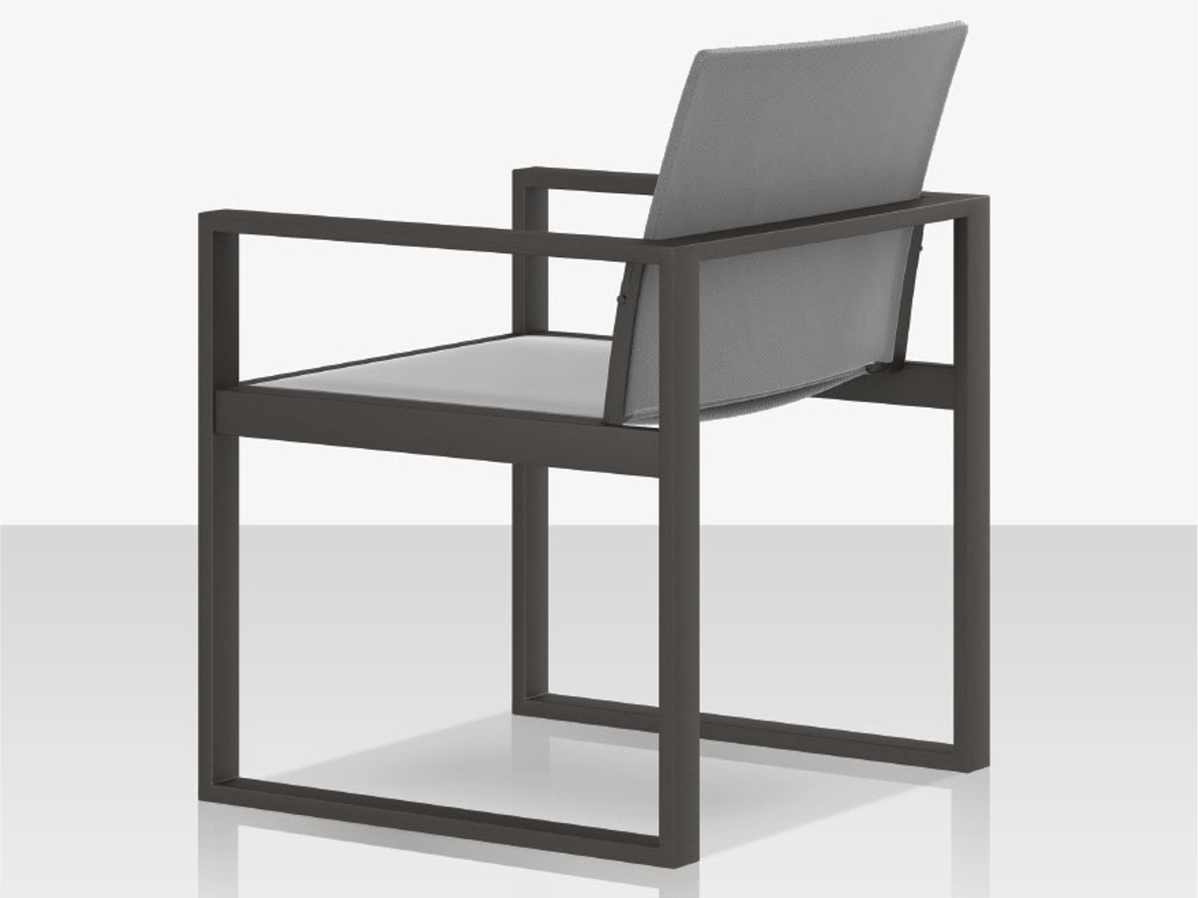 Decoscape Iconic Aluminum Sling Dining Arm Chair