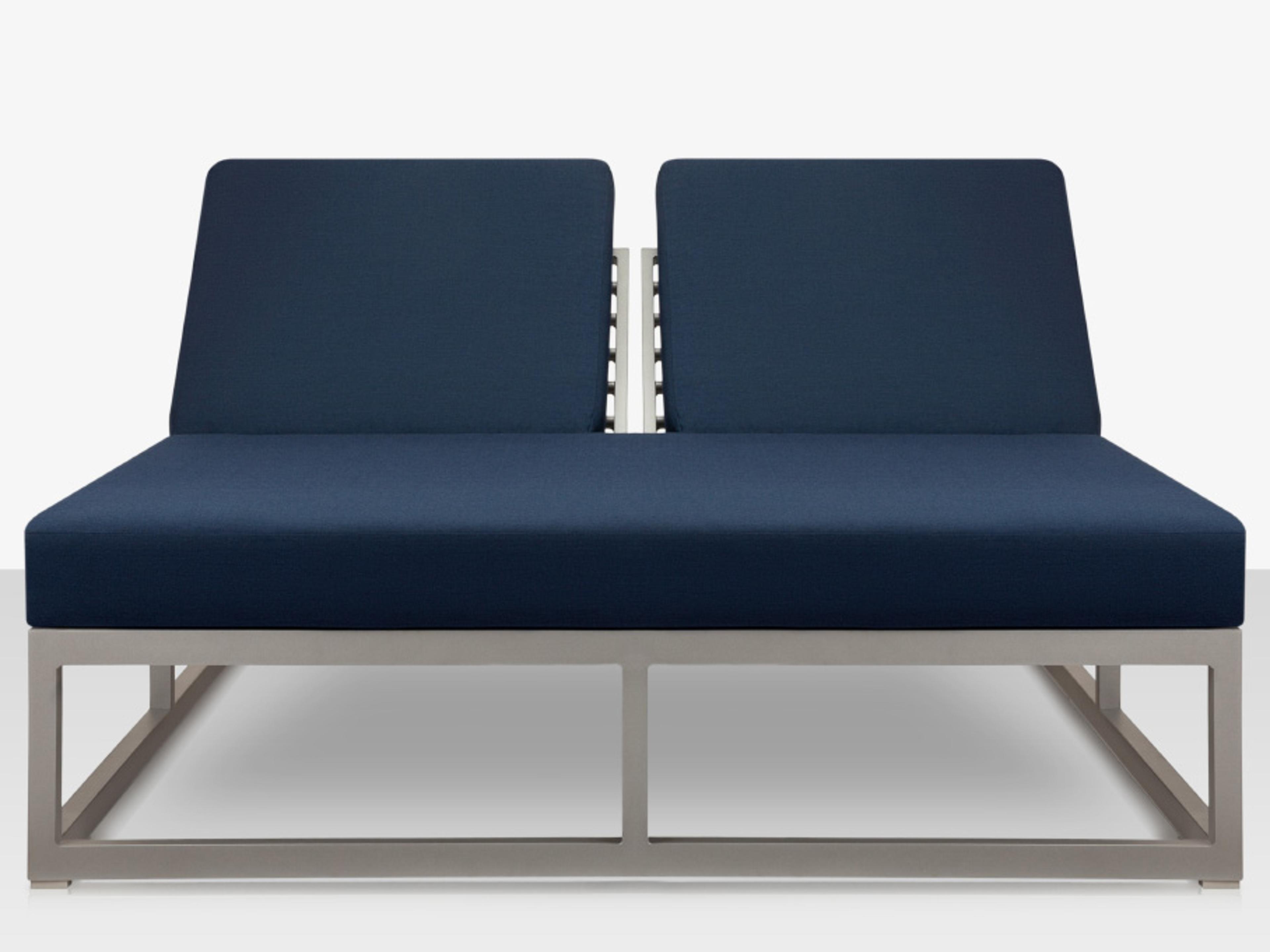 Decoscape Iconic Aluminum Double Chaise Lounge