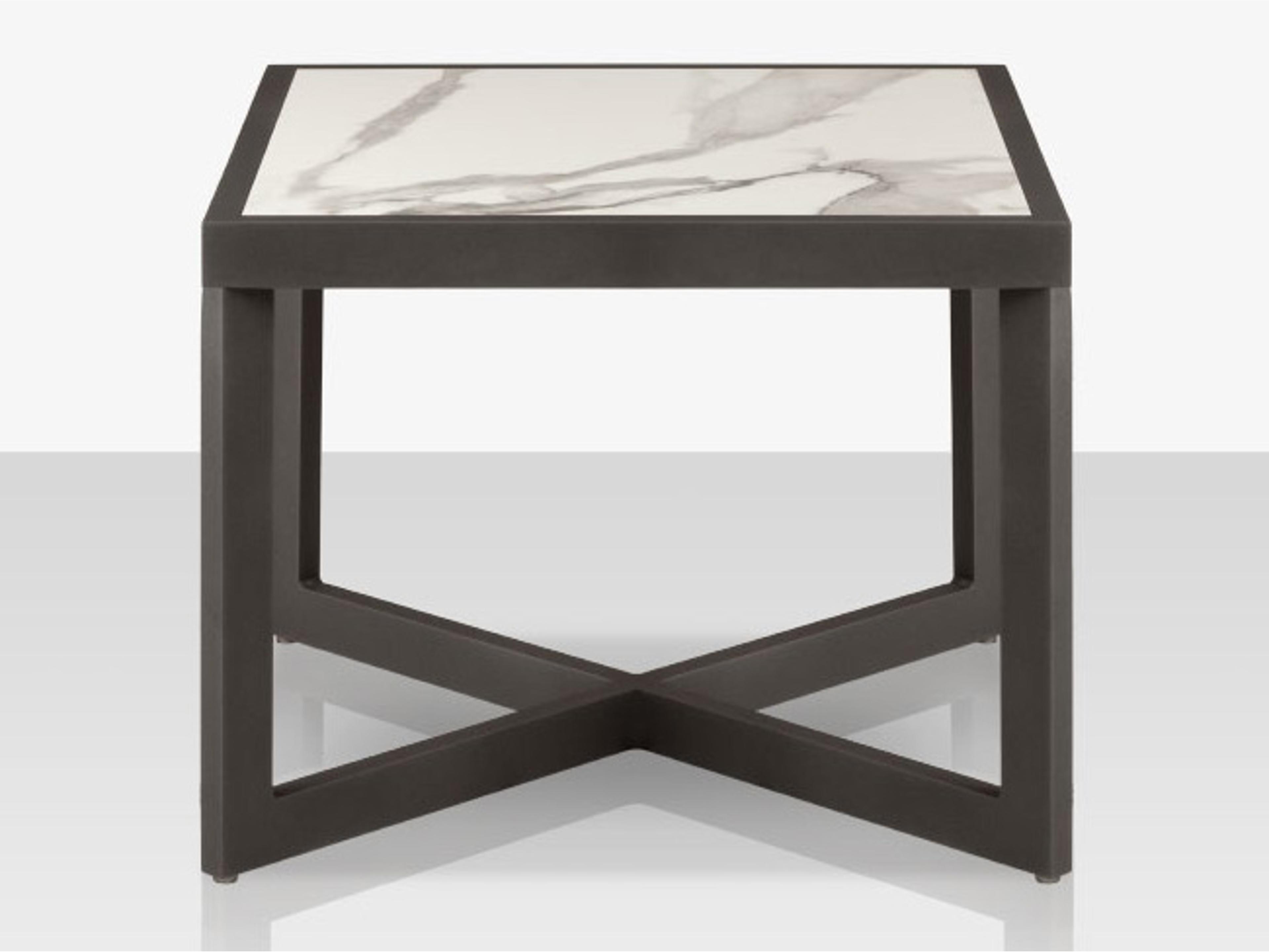 Decoscape Iconic Aluminum Large Square Side Table
