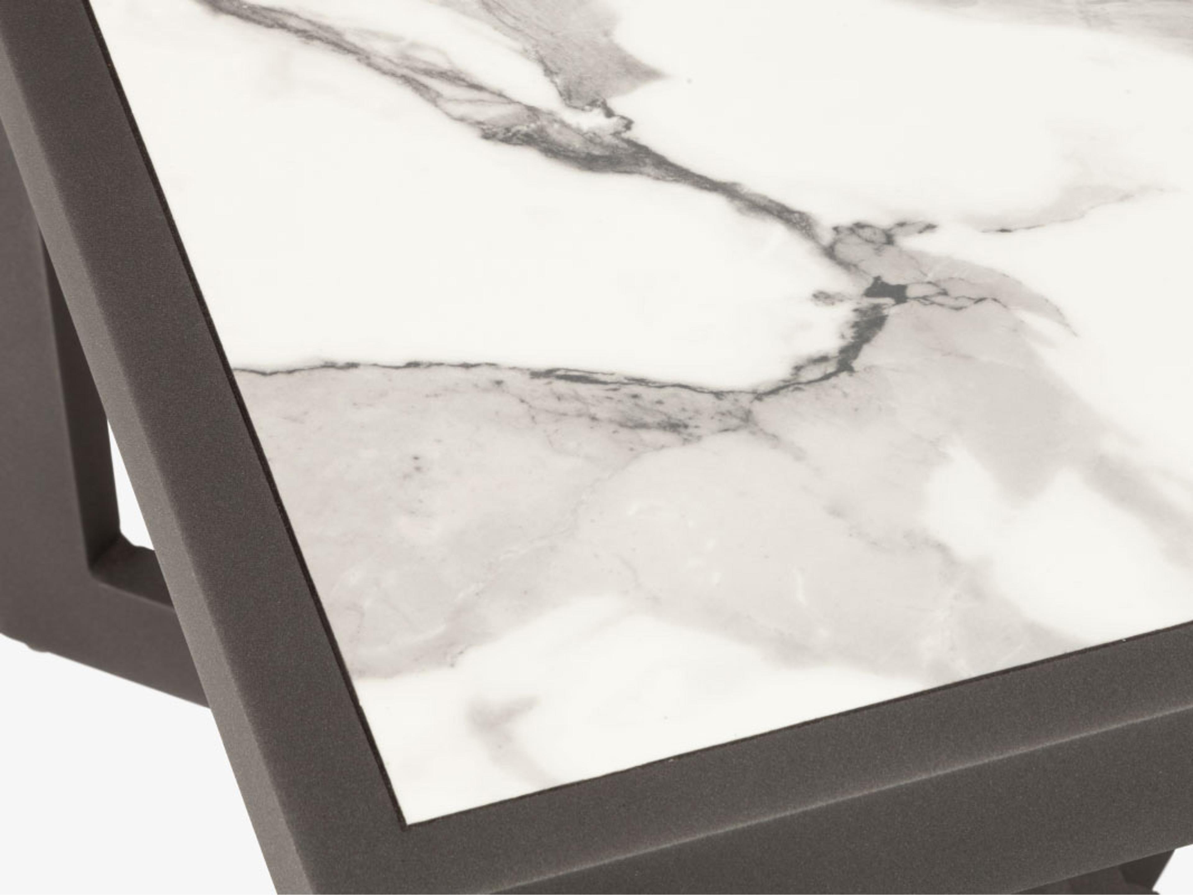 Decoscape Iconic Aluminum Large Square Side Table