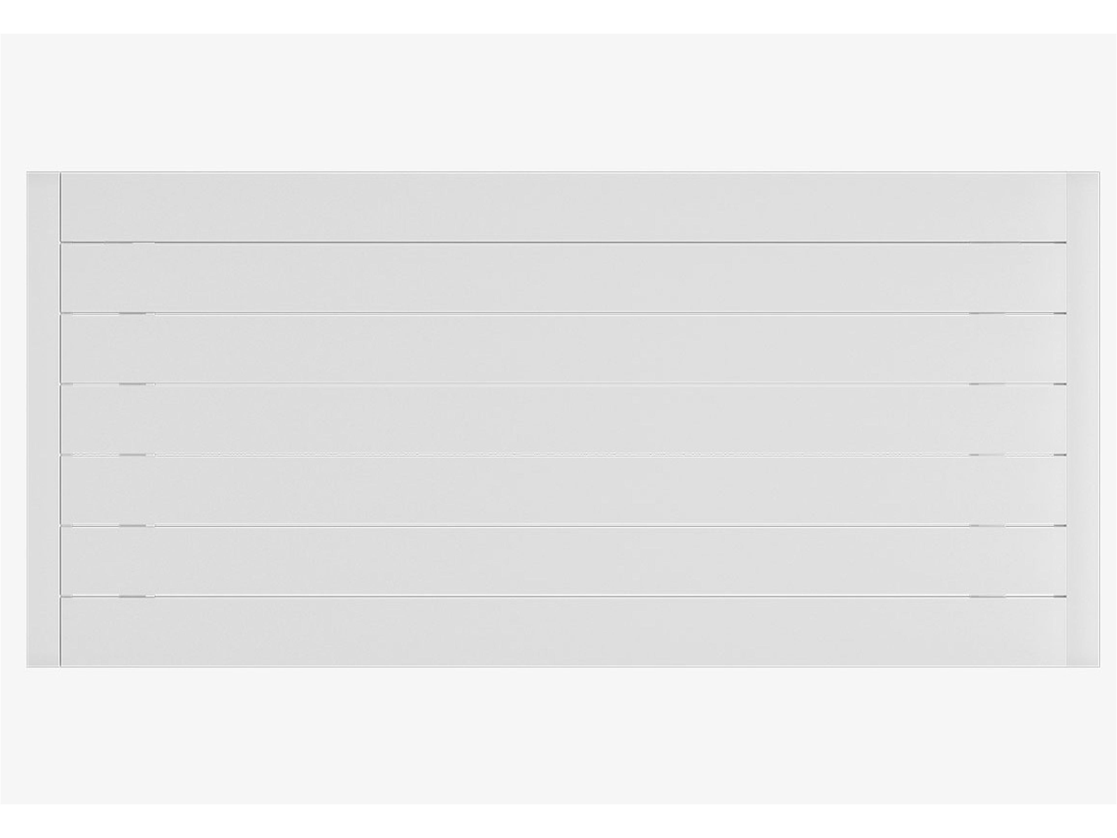 Decoscape Iconic Aluminum Small Rectangular Coffee Table