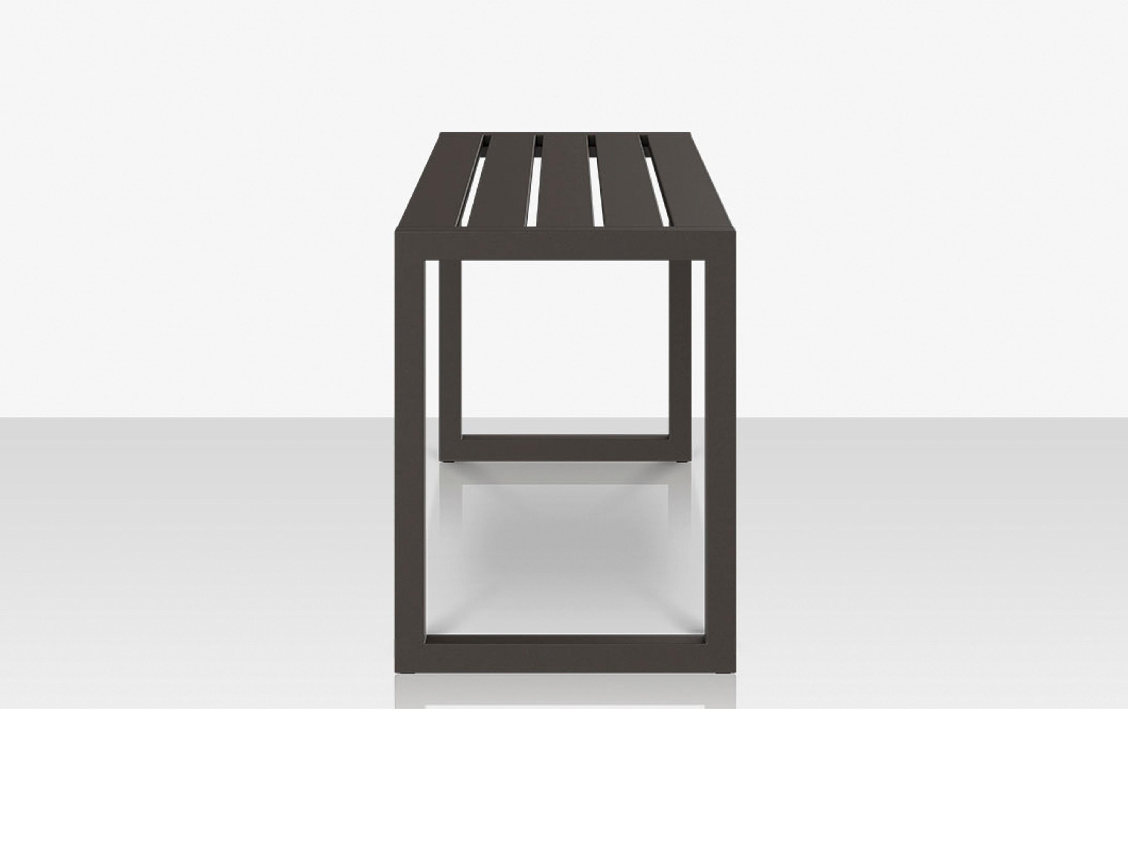 Decoscape Iconic Aluminum Rectangular Console Table