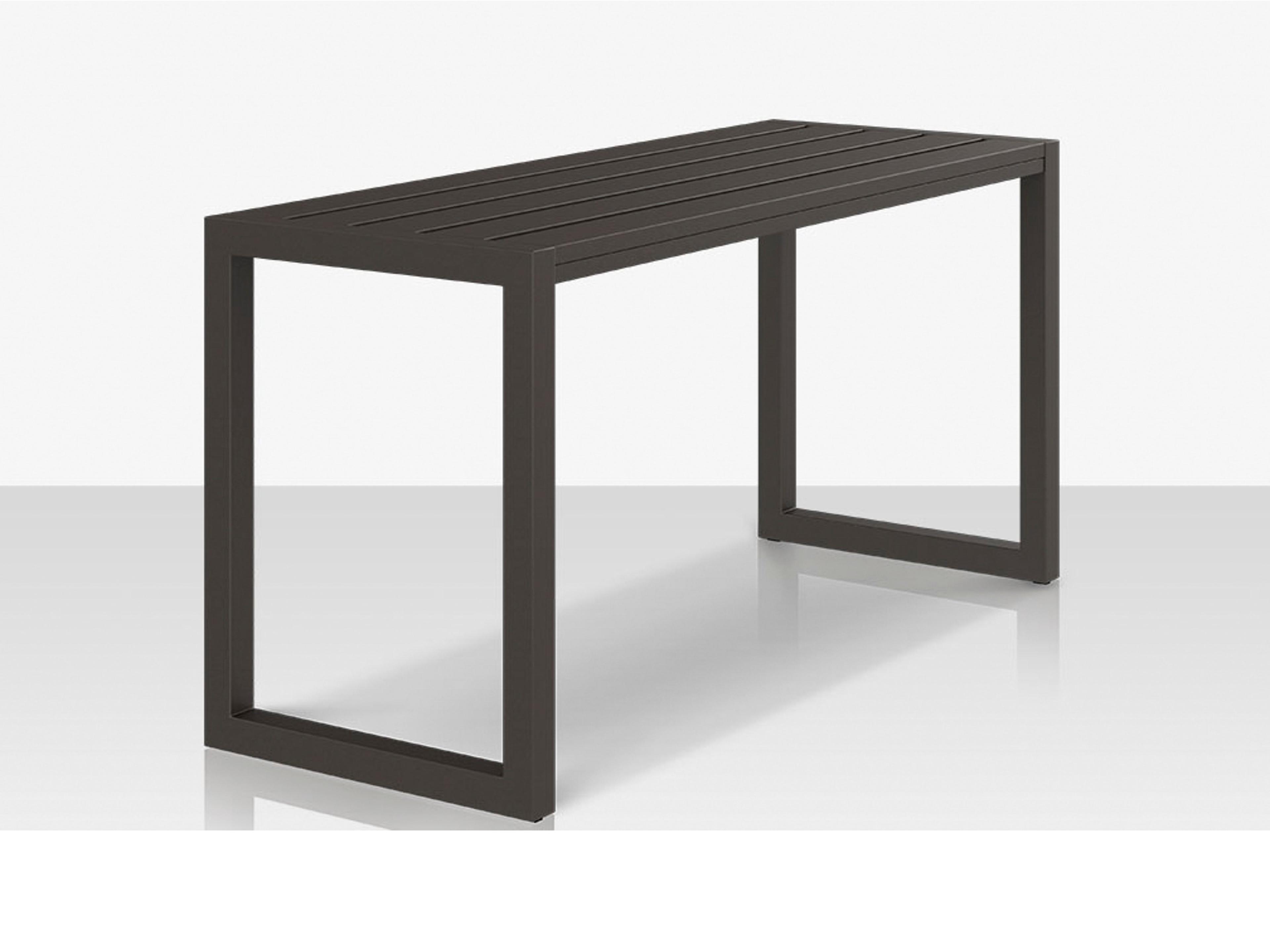 Decoscape Iconic Aluminum Rectangular Console Table