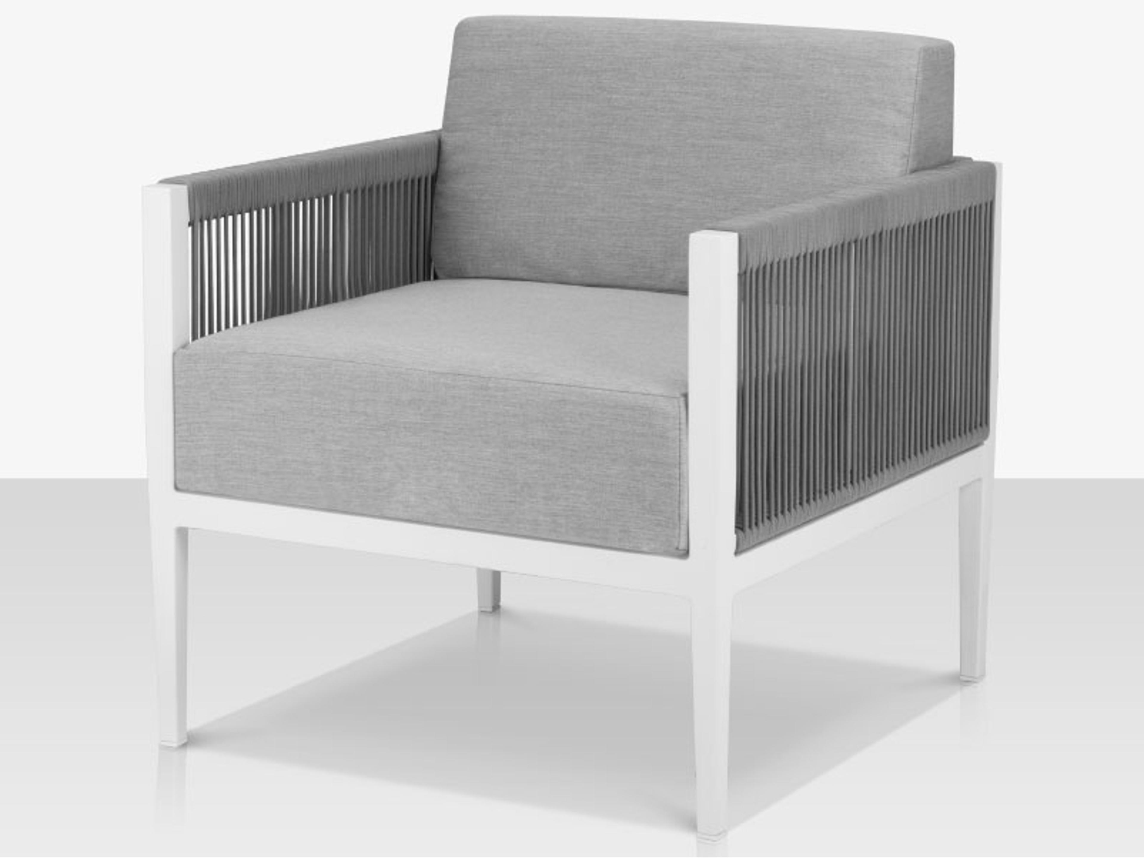 Decoscape Skye Quick Ship Aluminum Lounge Chair - Style 2