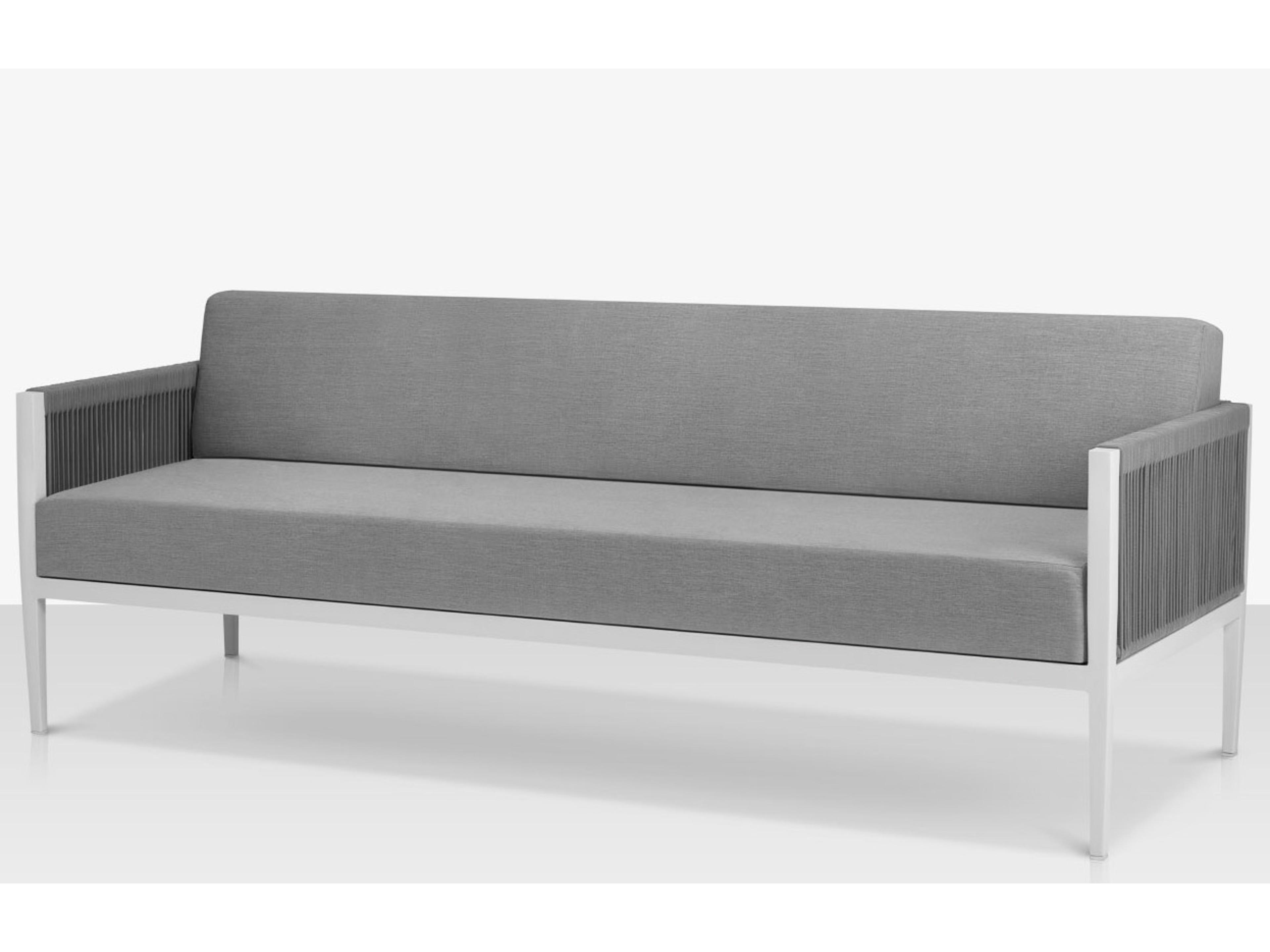Decoscape Skye Quick Ship Aluminum Sofa