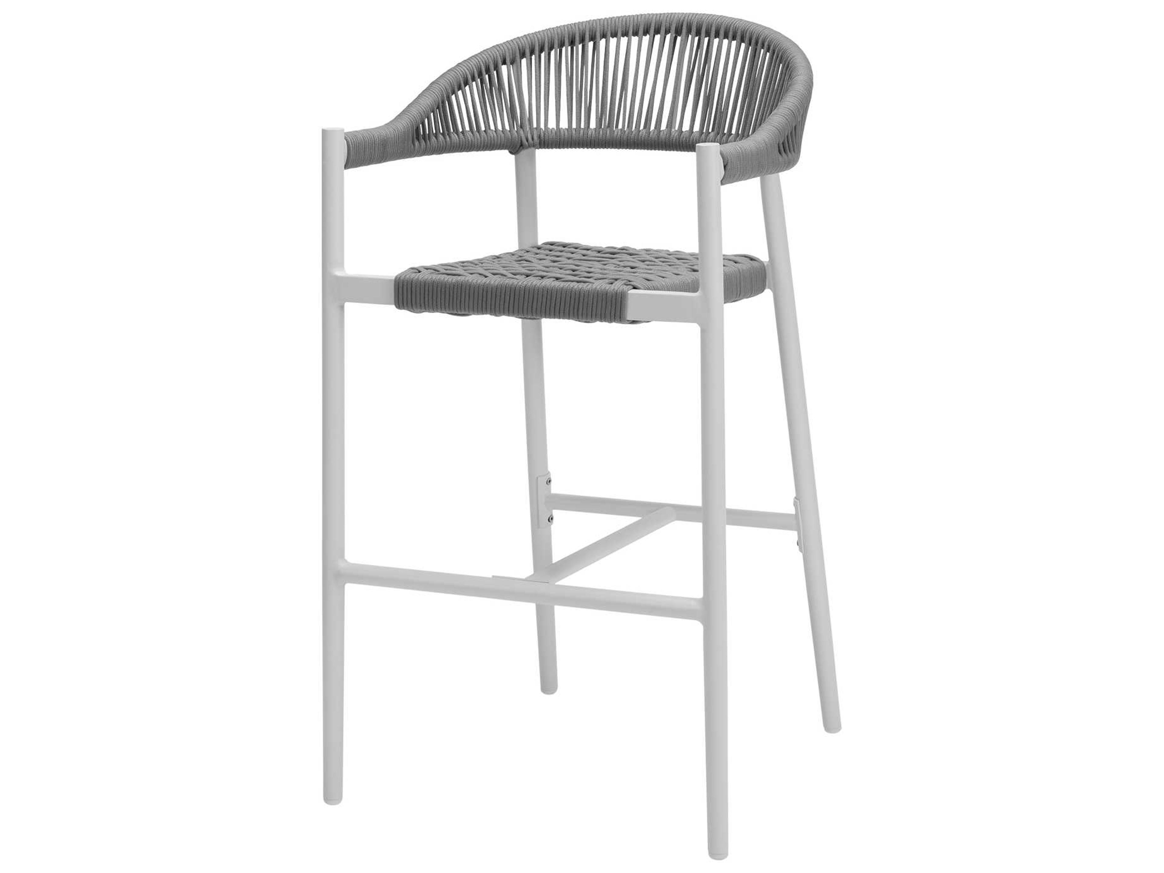 Decoscape Skye Quick Ship Aluminum Bar Arm Chair