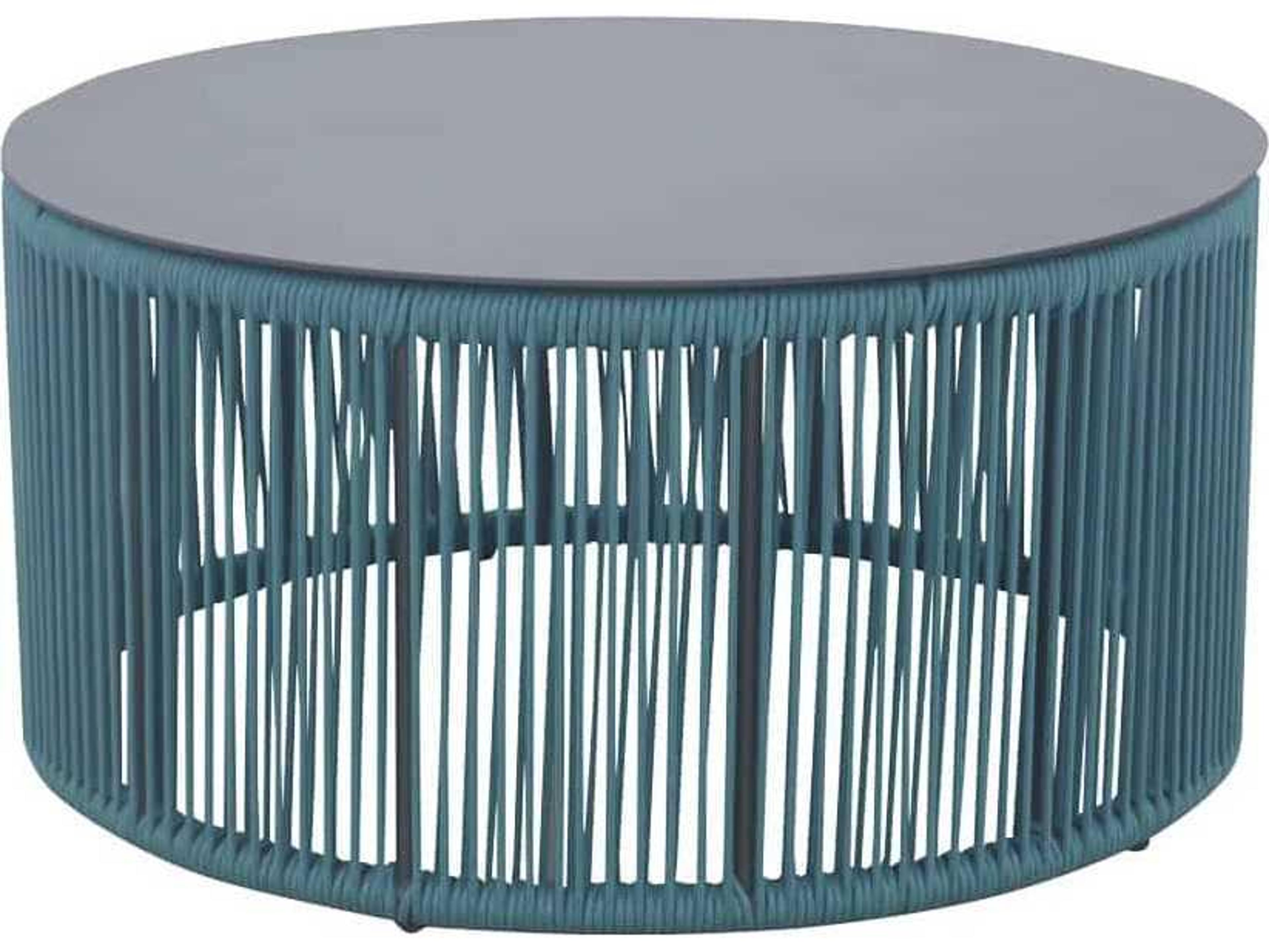 Decoscape Skye Aluminum Round Coffee Table