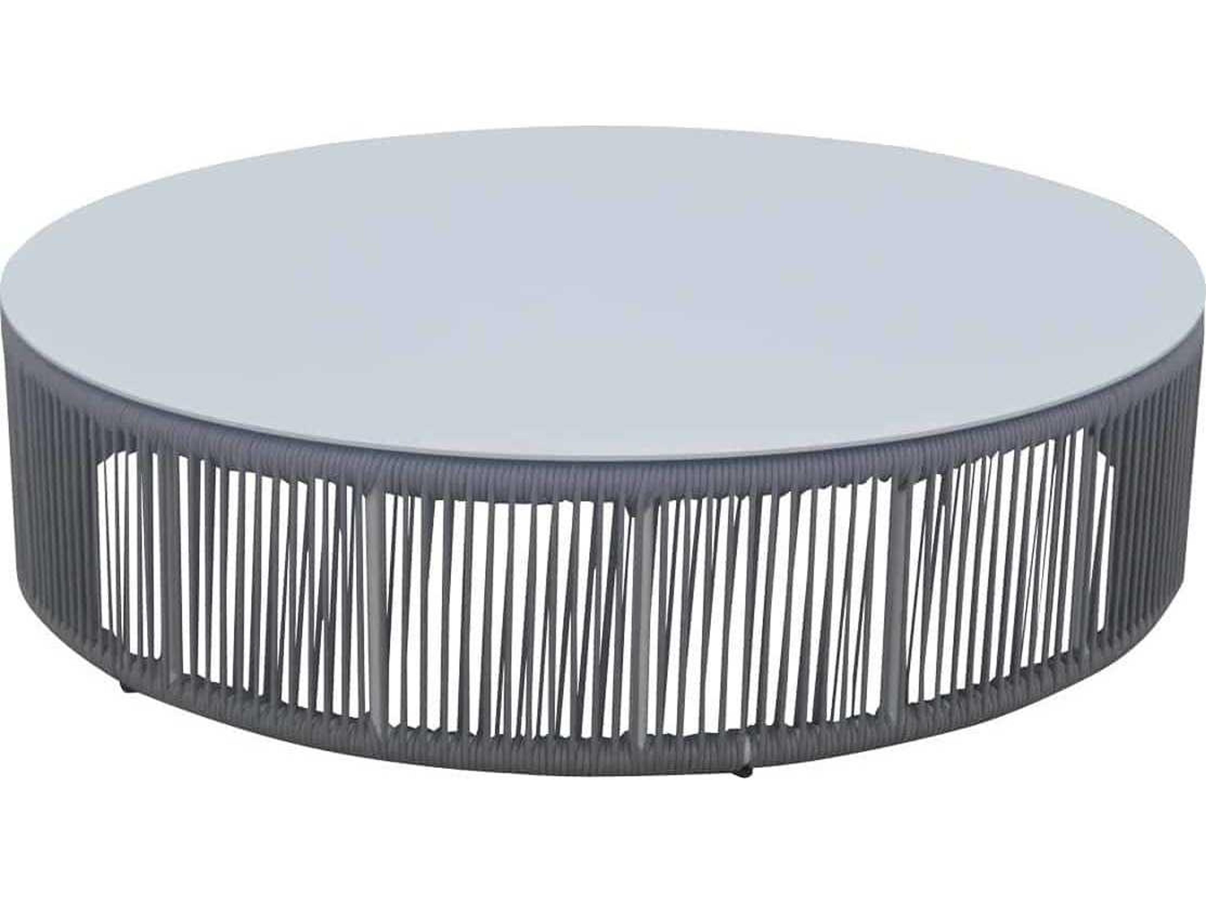 Decoscape Skye Aluminum Round Coffee Table
