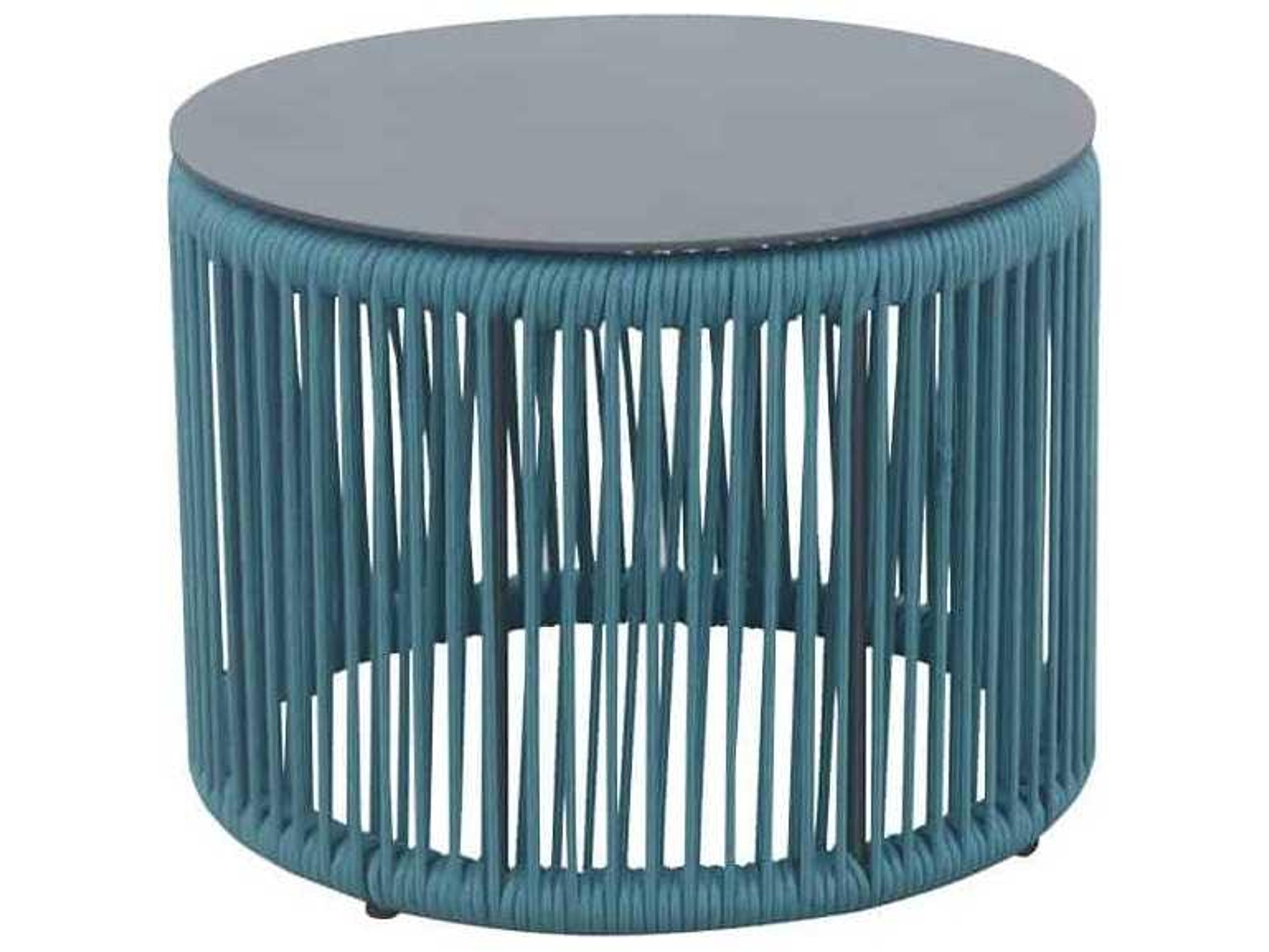 Decoscape Skye Aluminum Round End Table