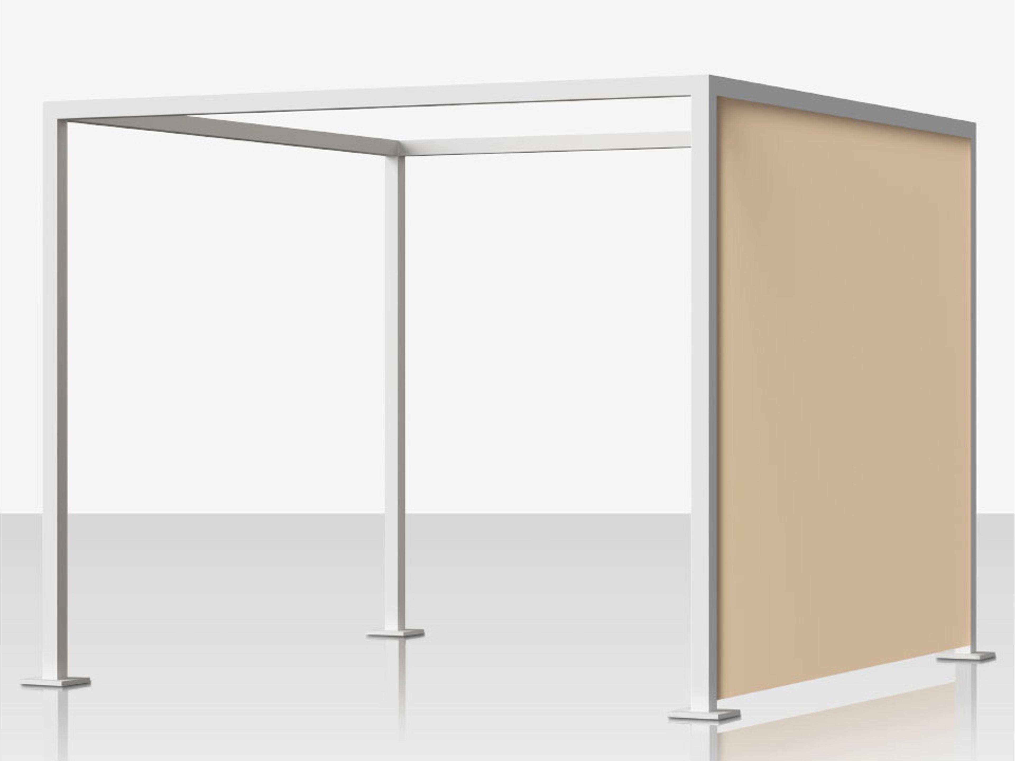 Decoscape Breeze Cabana 8' Aluminum Slats - Right Side