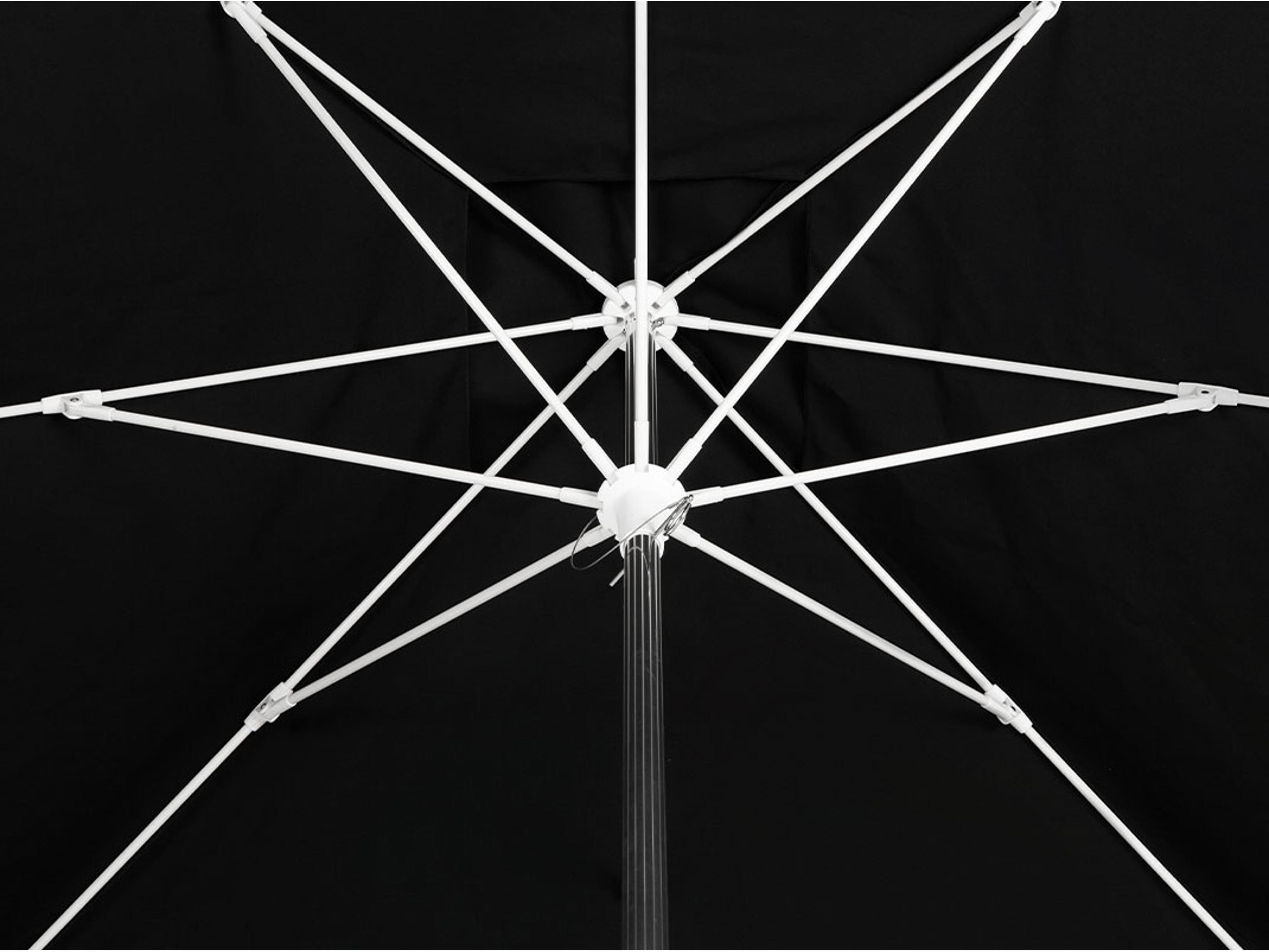 Decoscape 8 Foot Square Single Vented Push-Up Lift Umbrella