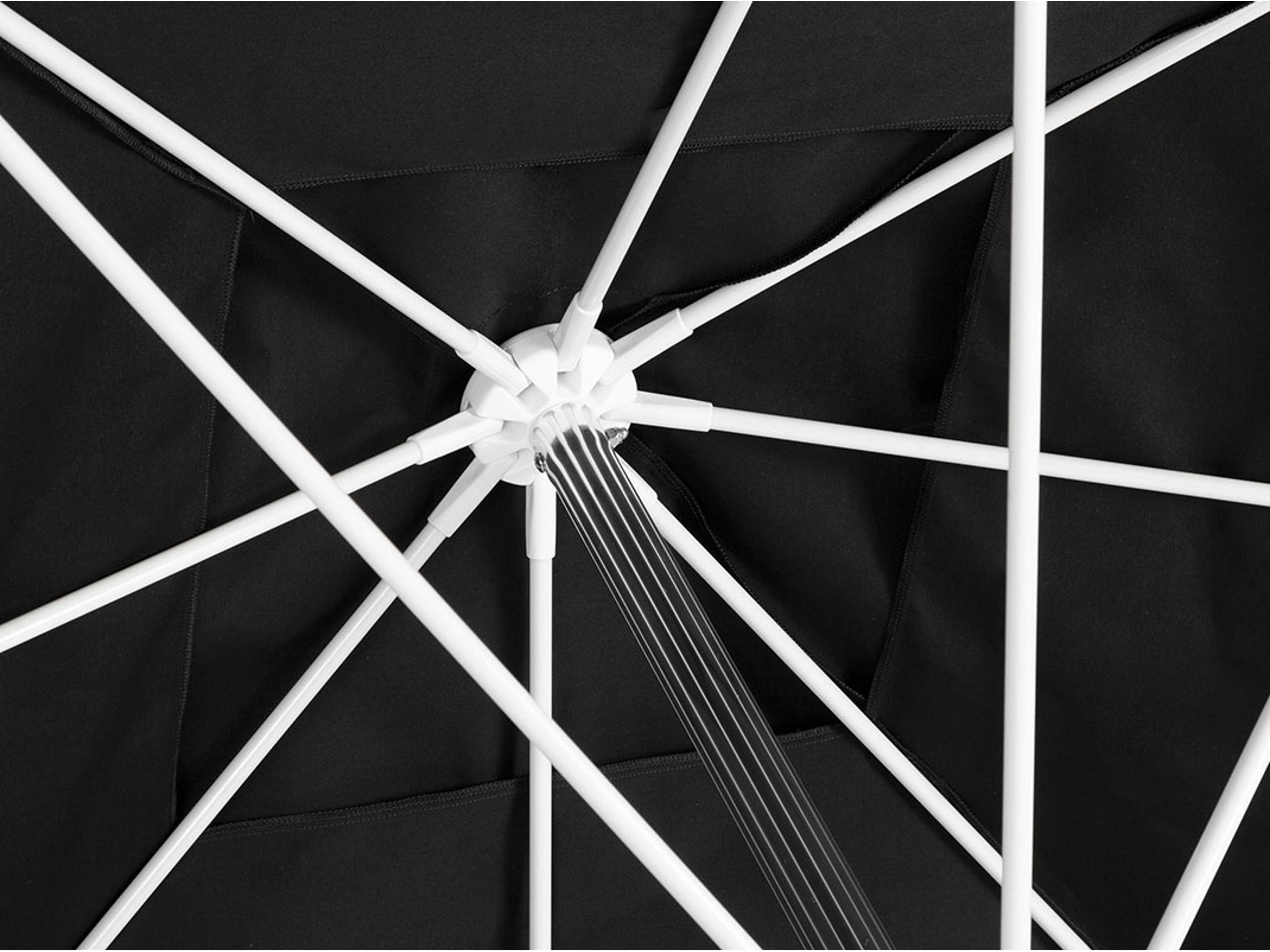 Decoscape 8 Foot Round Double Vented Push Up Lift Umbrella