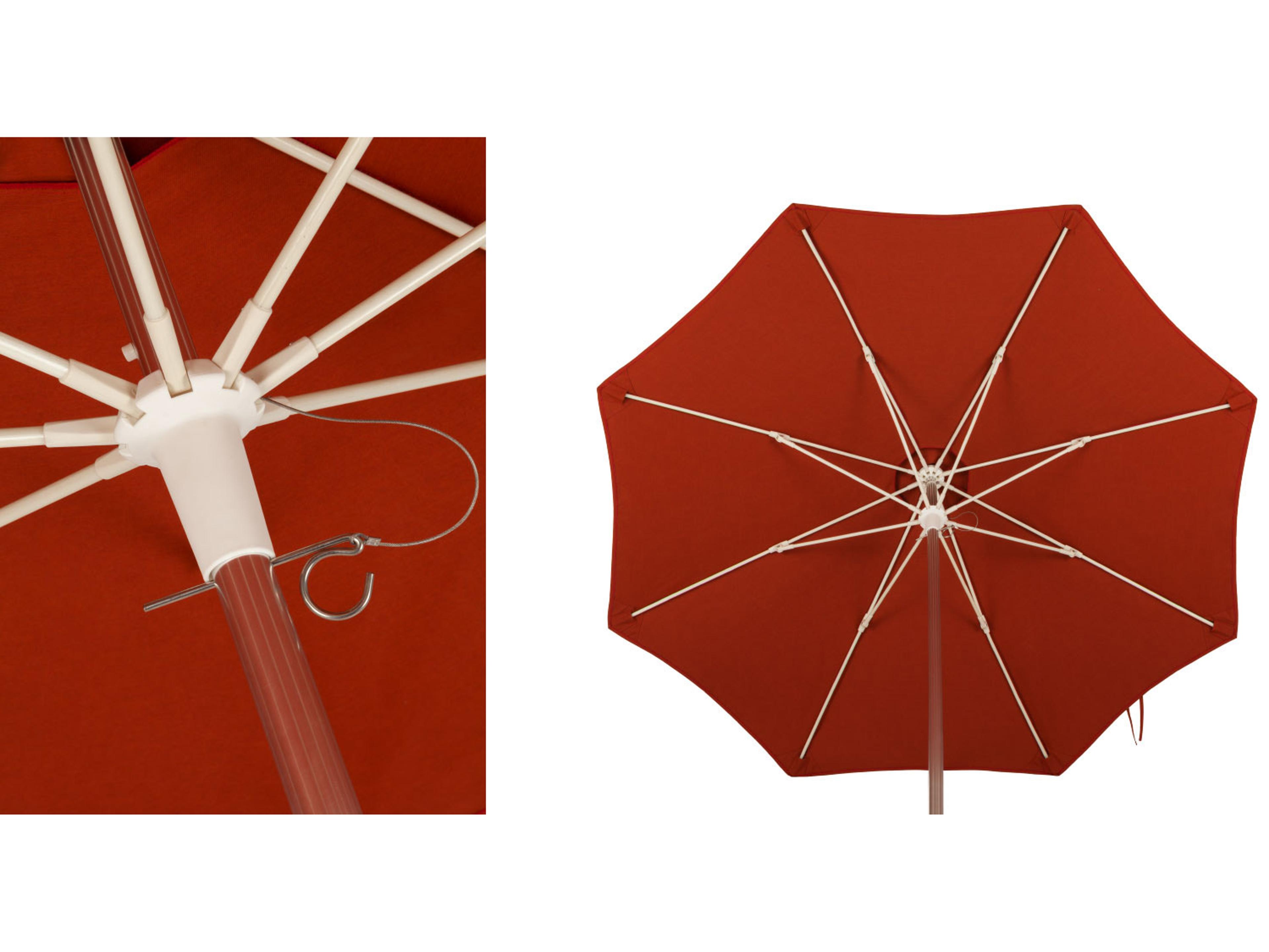 Decoscape 9 Foot Round Single Vented Push Up Lift Umbrella